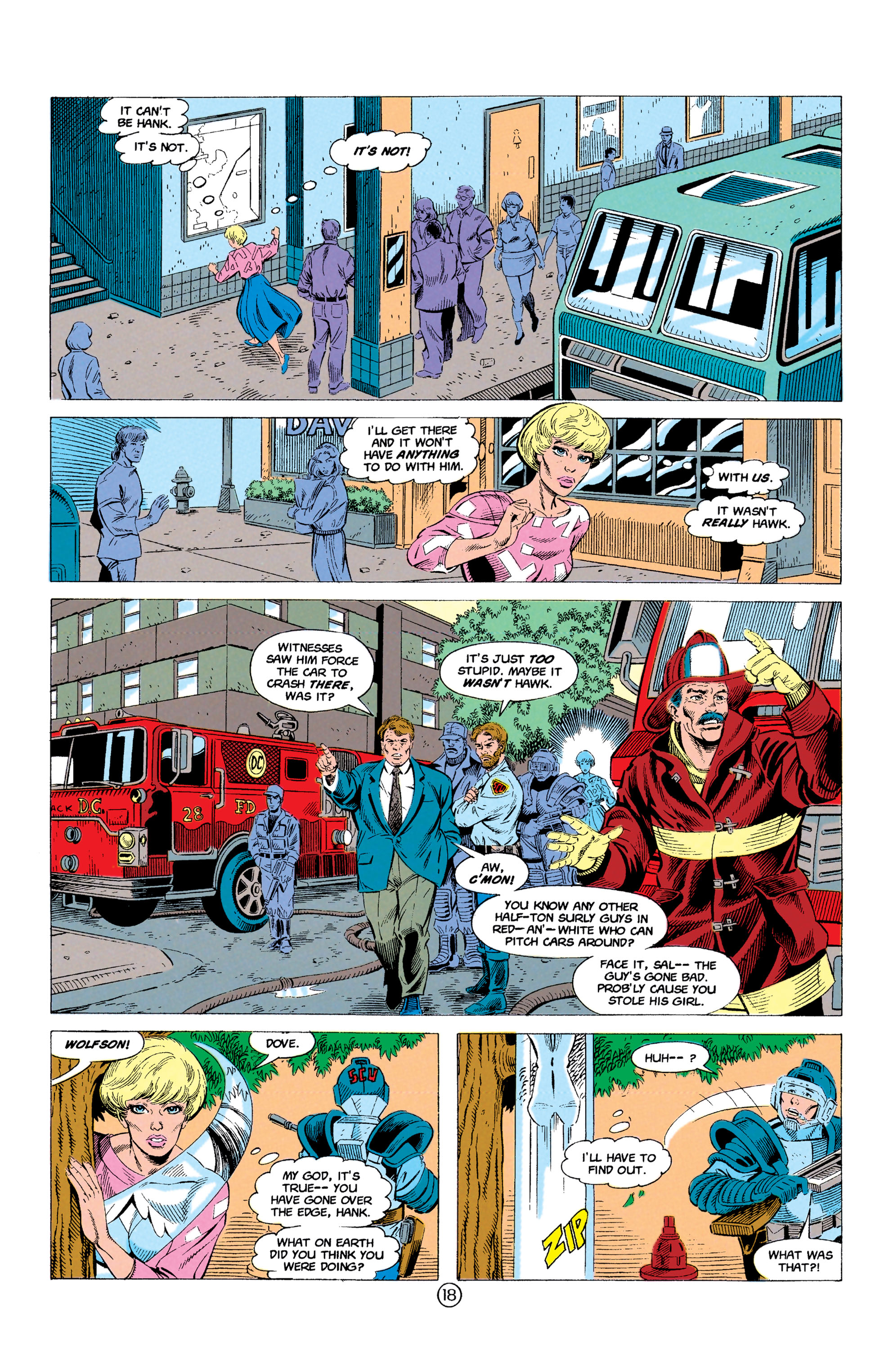 Read online Hawk and Dove (1989) comic -  Issue #27 - 19