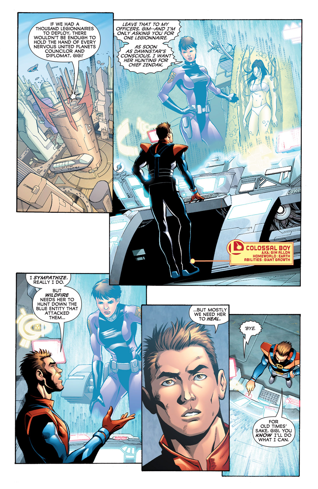 Legion of Super-Heroes (2010) Issue #9 #10 - English 9