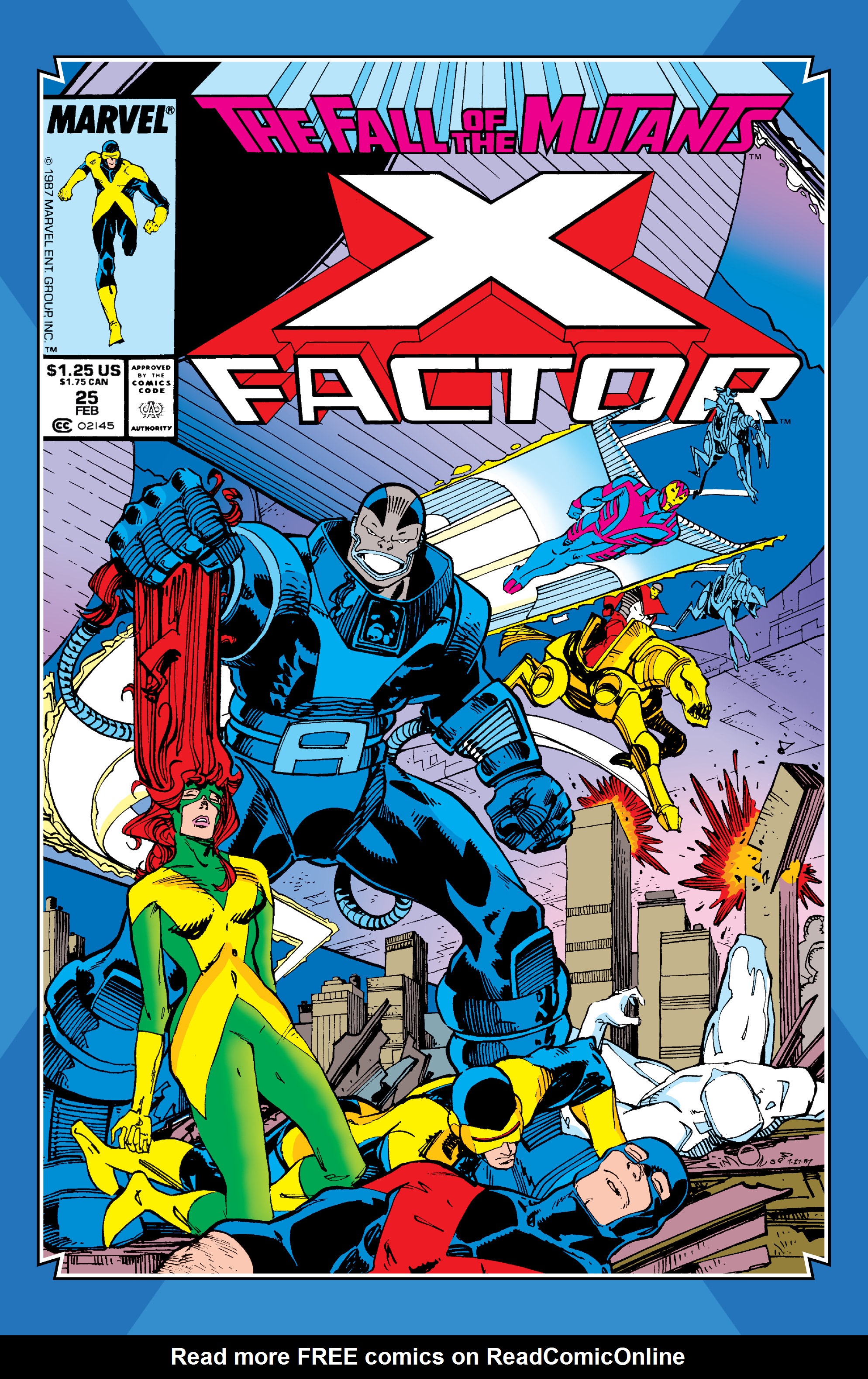 Read online X-Men Milestones: Fall of the Mutants comic -  Issue # TPB (Part 3) - 4