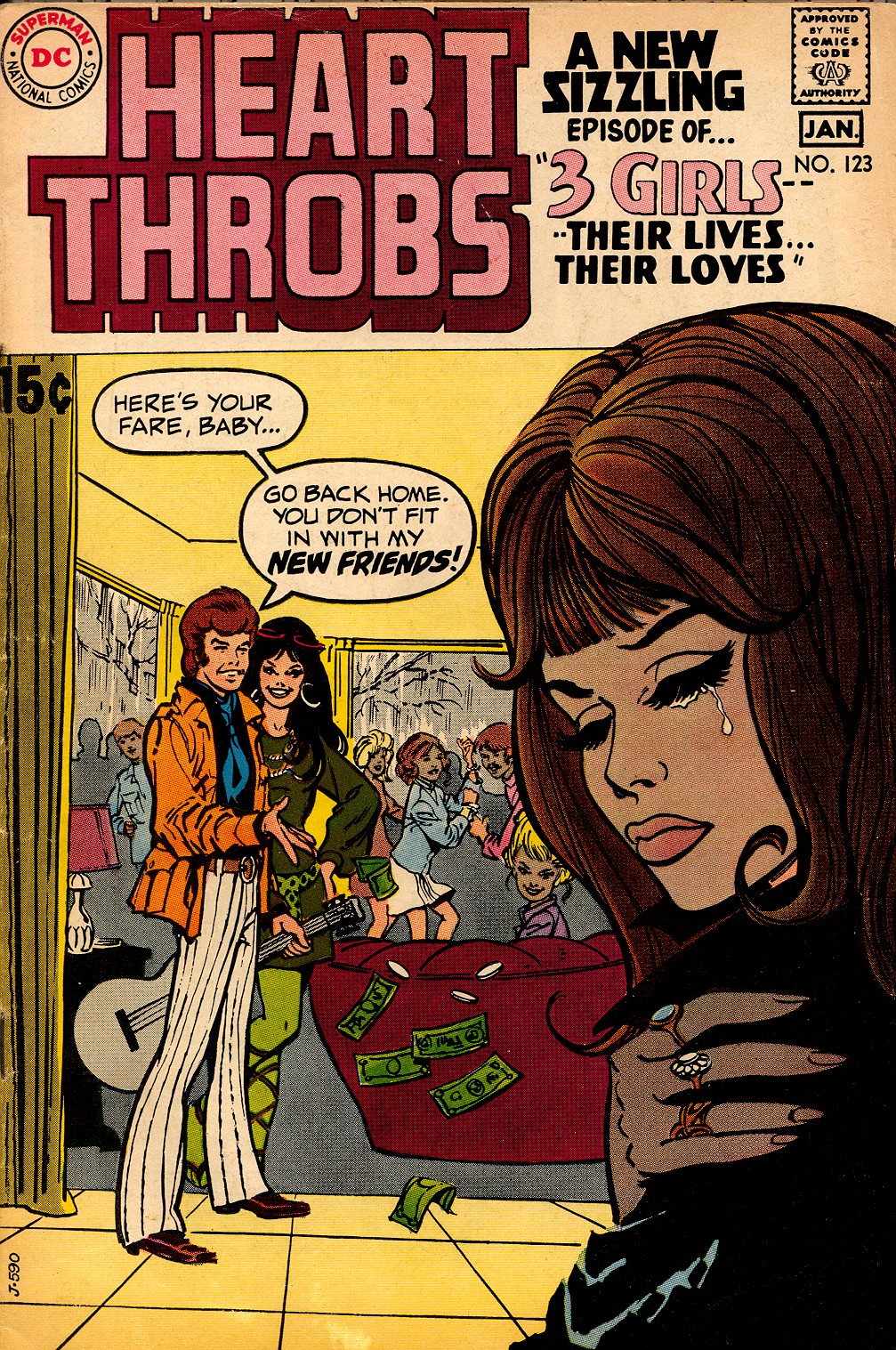 Read online Heart Throbs comic -  Issue #123 - 1