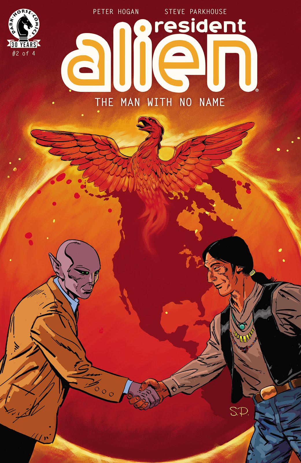 Comic Resident Alien The Man With No Name Issue 2 - 