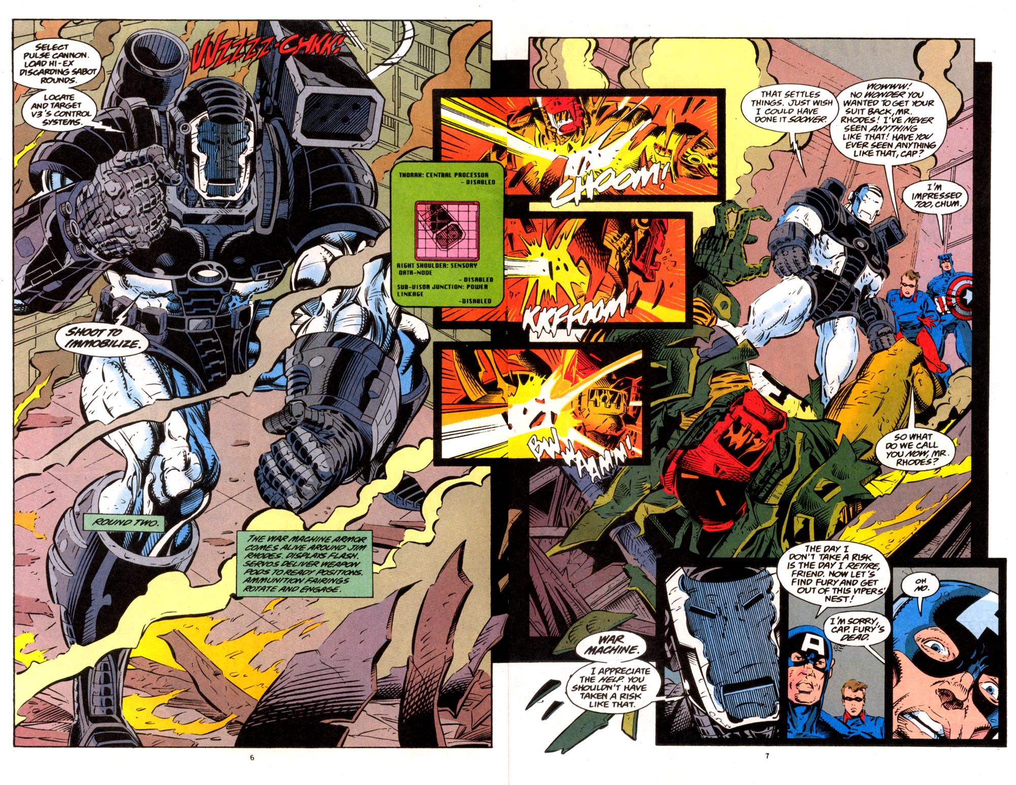 Read online War Machine (1994) comic -  Issue #16 - 5