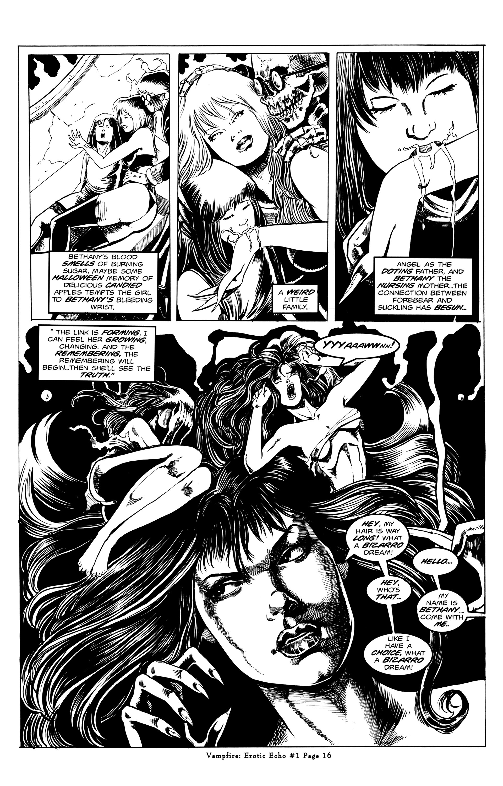 Read online Vampfire: Erotic Echo comic -  Issue #1 - 18