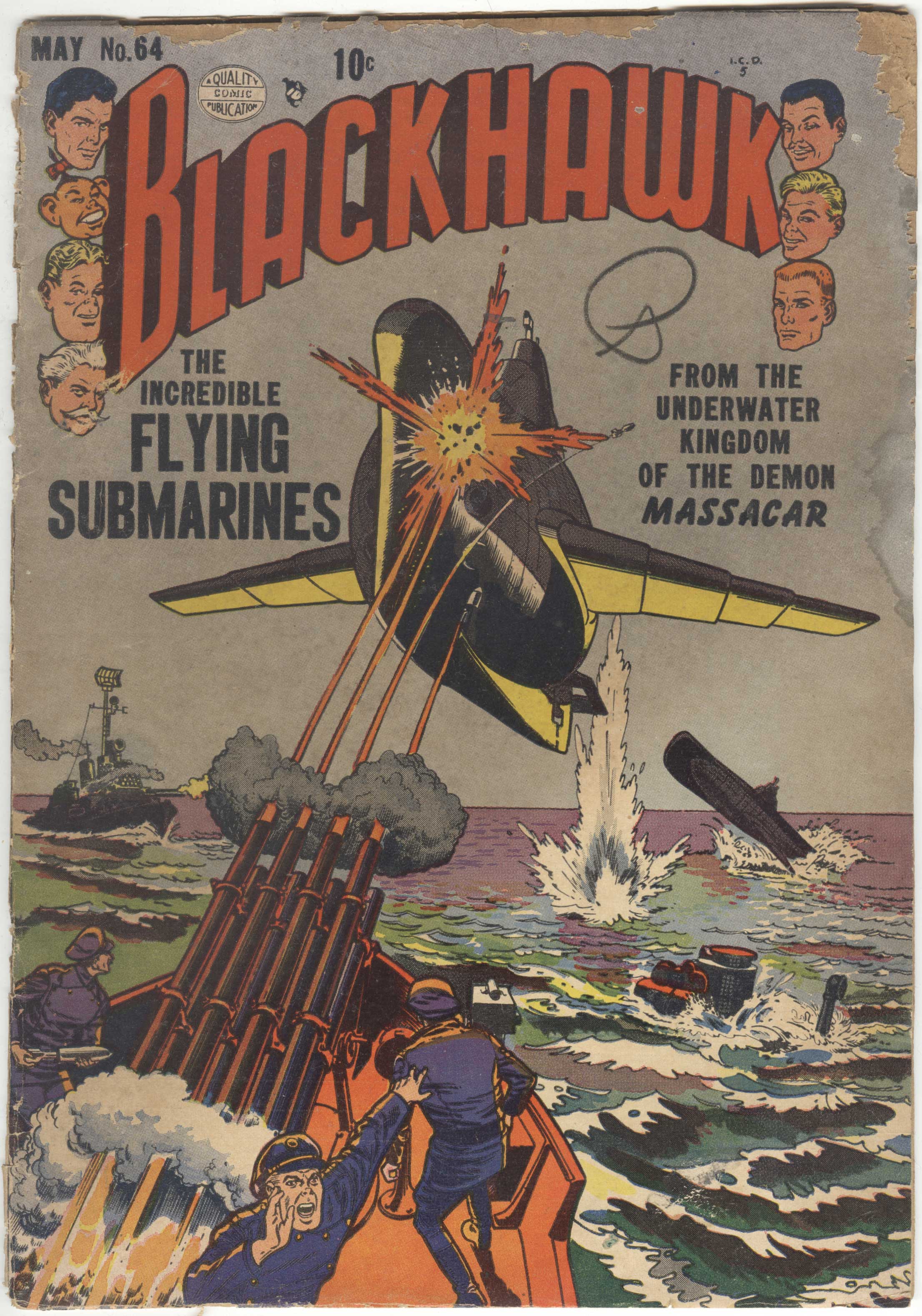Read online Blackhawk (1957) comic -  Issue #64 - 1
