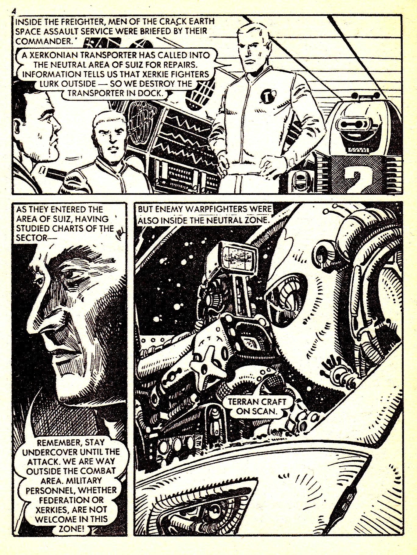 Read online Starblazer comic -  Issue #140 - 4