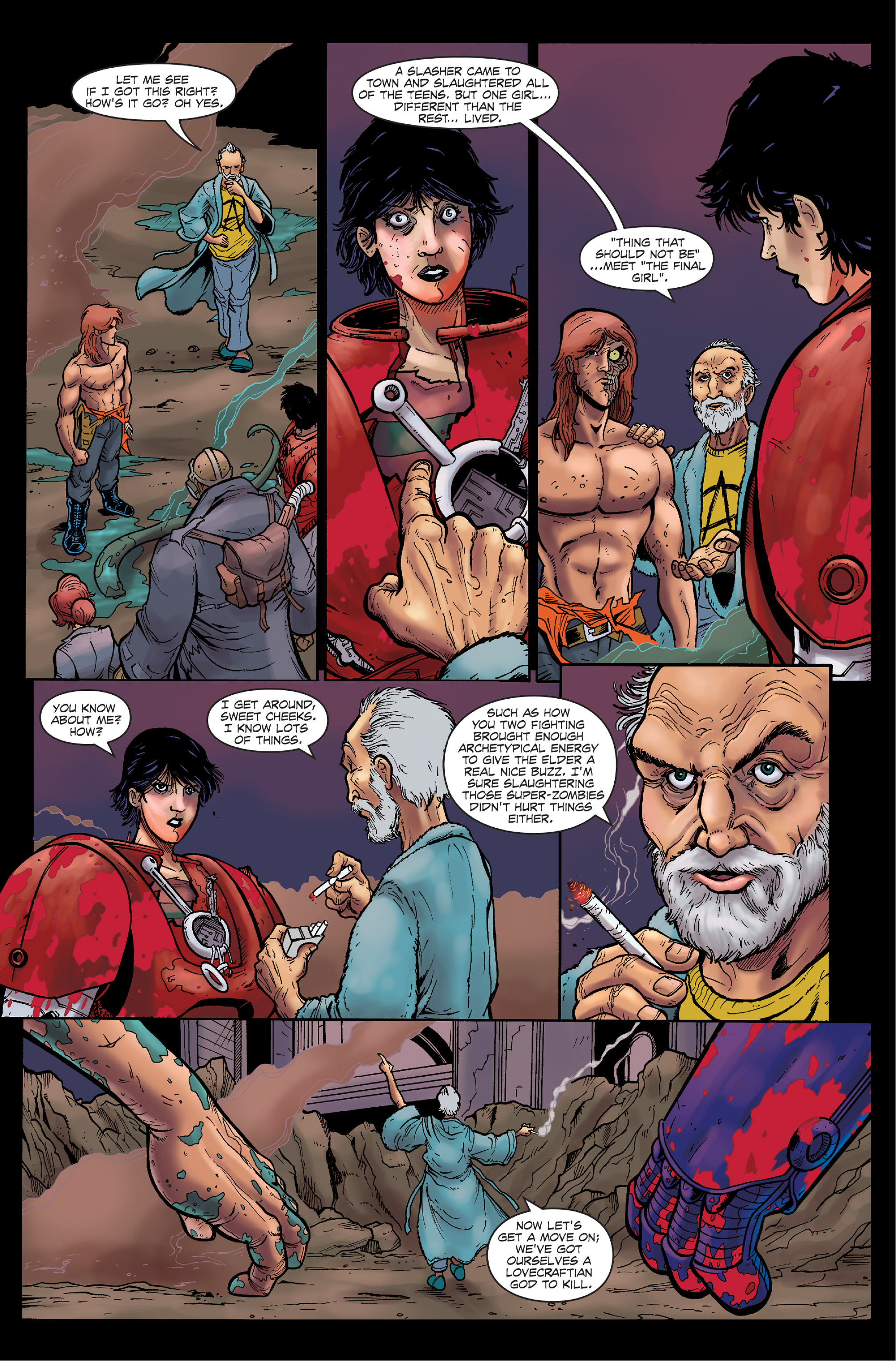 Read online Hack/Slash vs. Halloween Man Special comic -  Issue # Full - 30