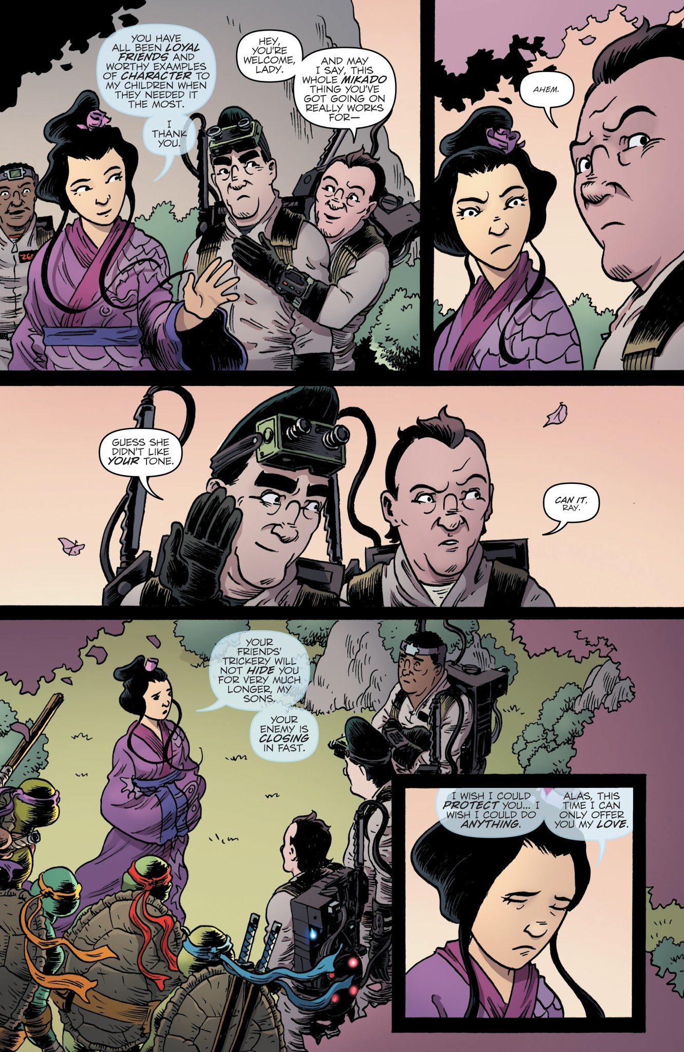 Read online Teenage Mutant Ninja Turtles/Ghostbusters 2 comic -  Issue #5 - 10