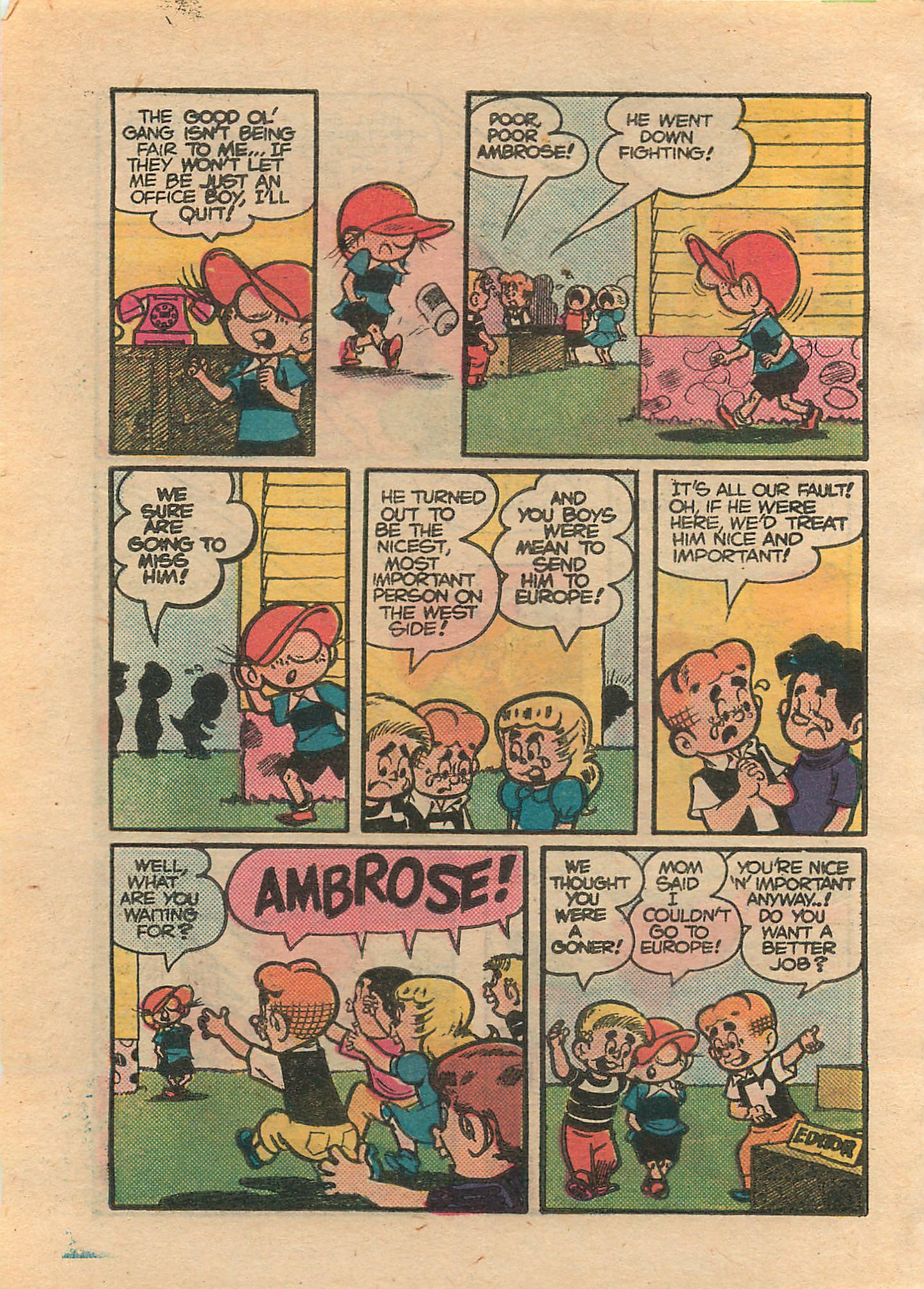 Read online Little Archie Comics Digest Magazine comic -  Issue #7 - 125