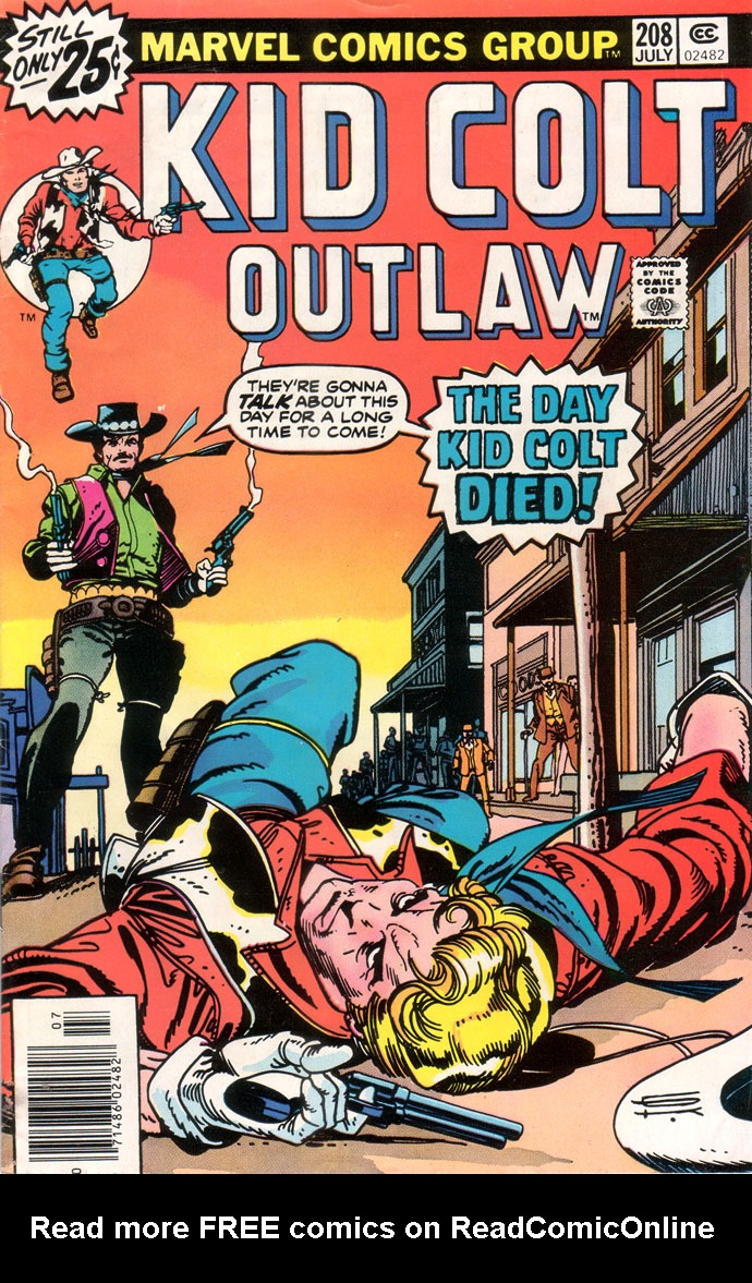 Read online Kid Colt Outlaw comic -  Issue #208 - 1