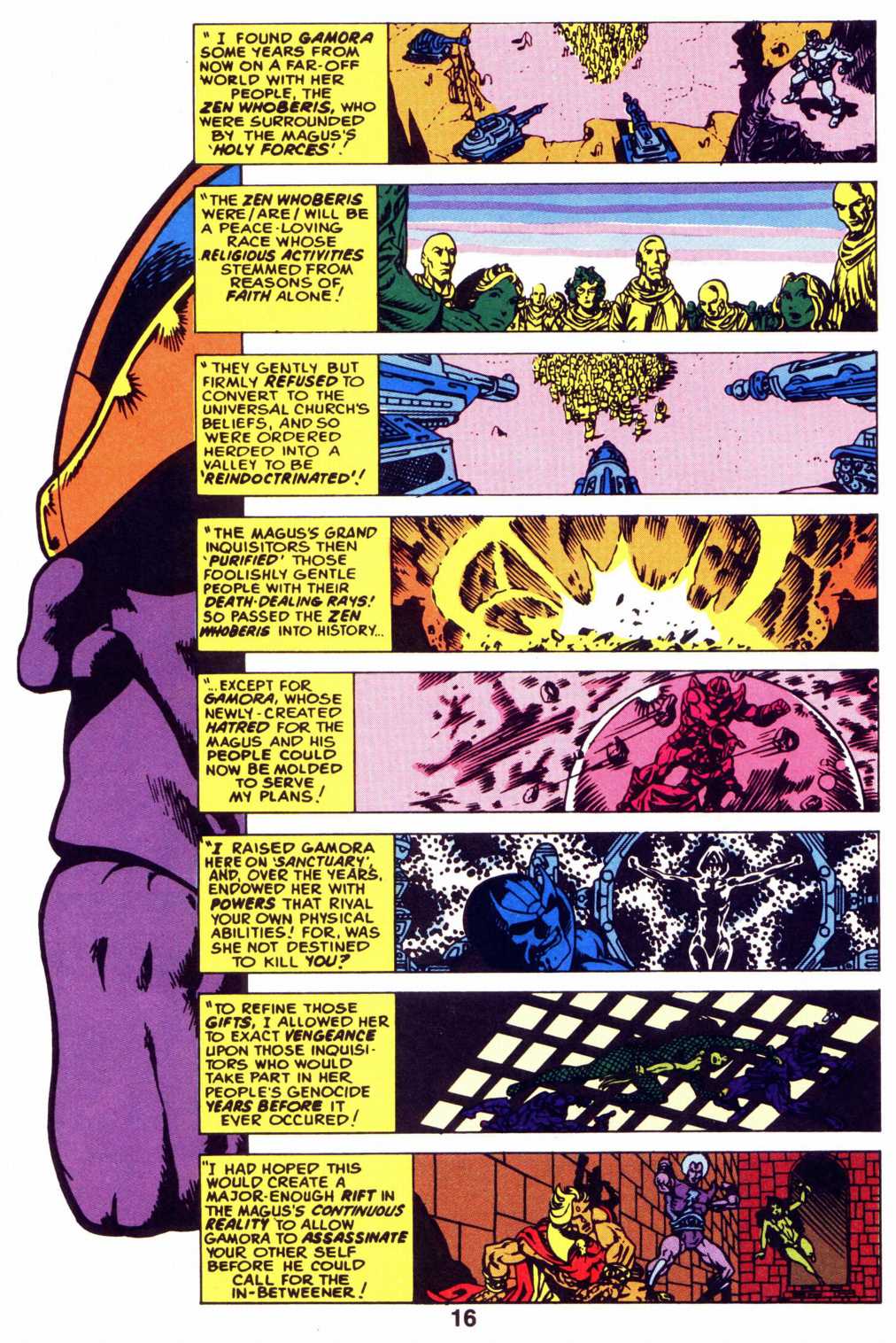Read online Warlock (1982) comic -  Issue #3 - 16