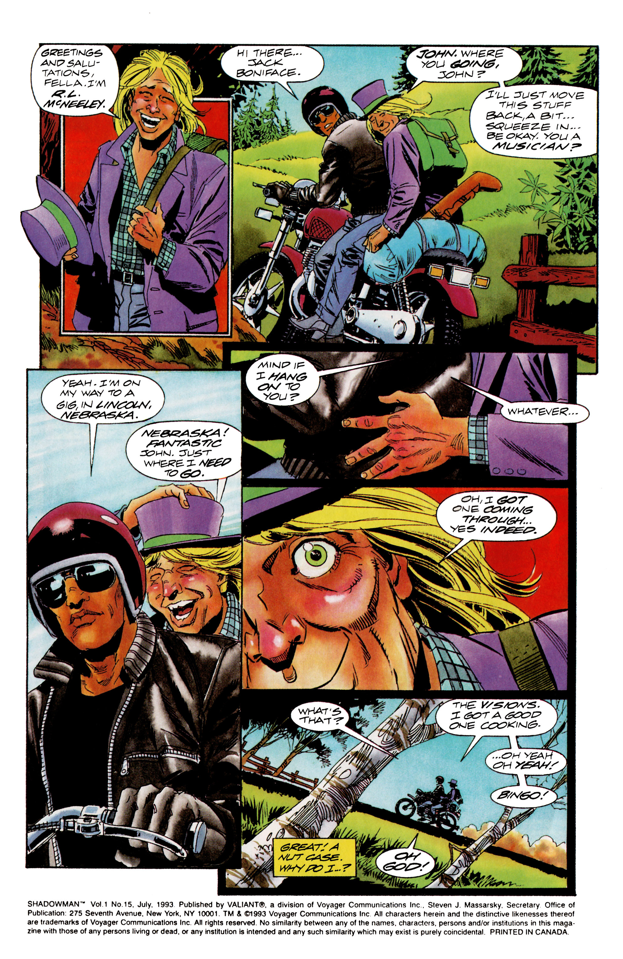 Read online Shadowman (1992) comic -  Issue #15 - 3