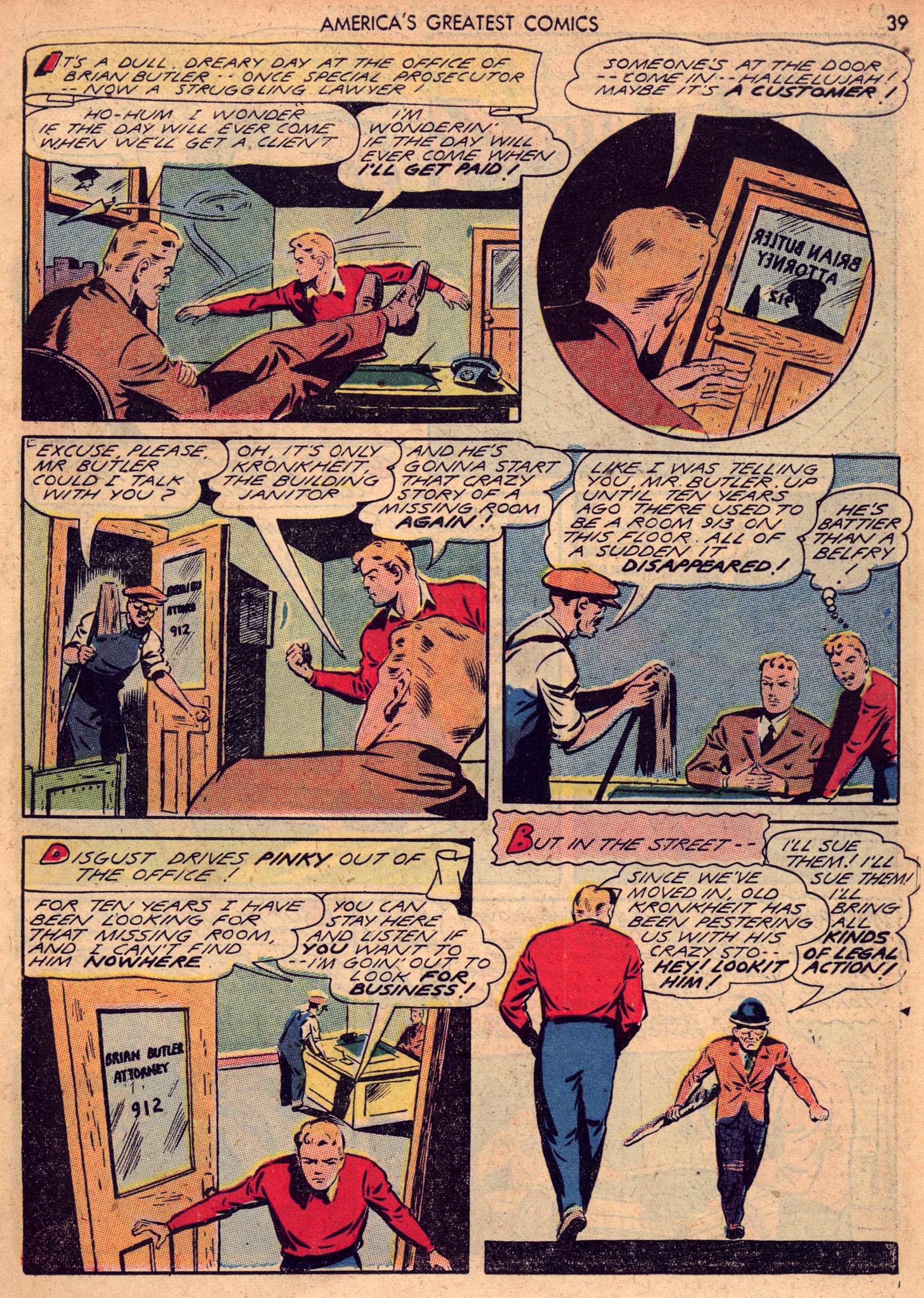 Read online America's Greatest Comics comic -  Issue #7 - 38