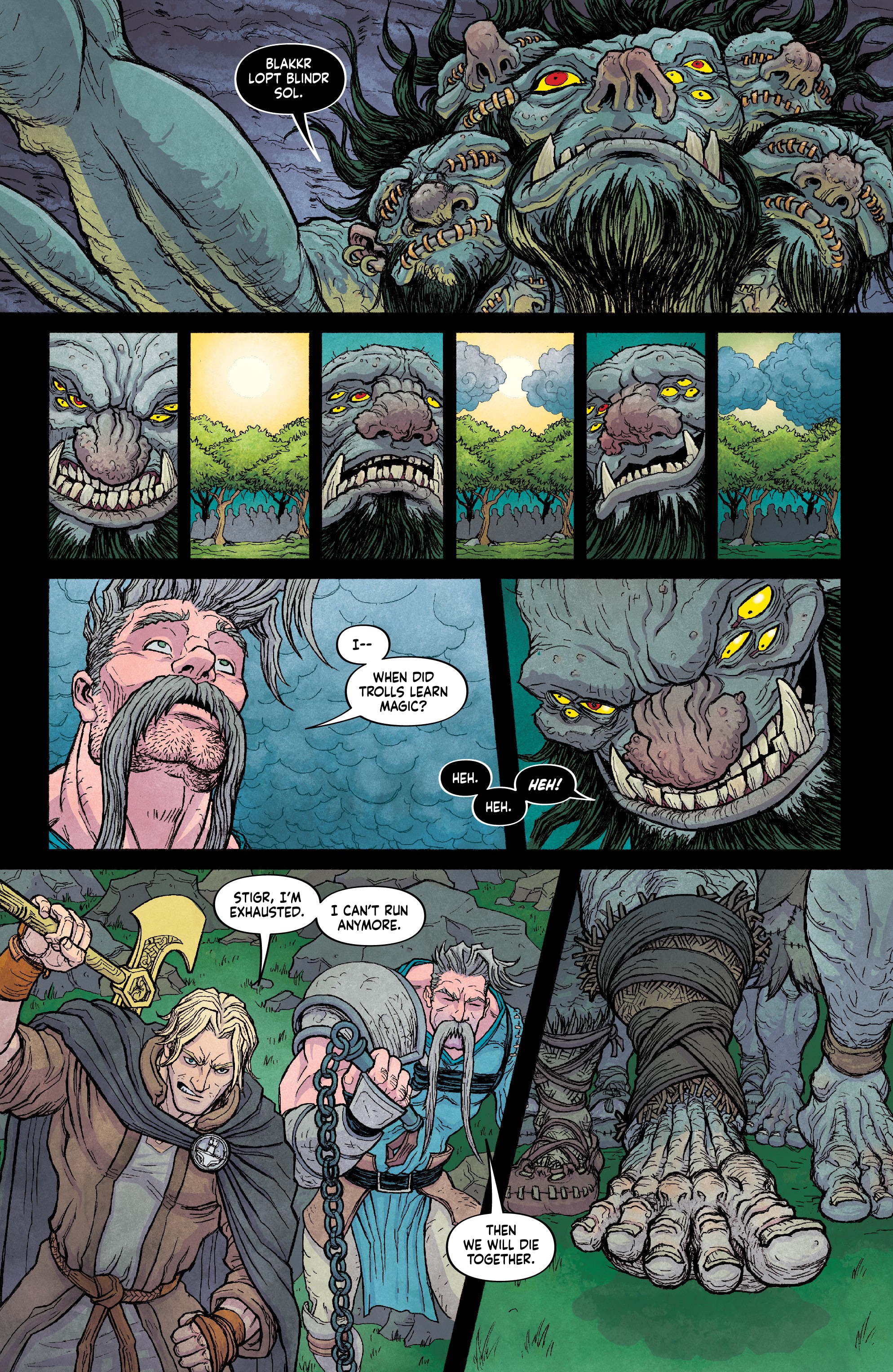 Read online Beware the Eye of Odin comic -  Issue #2 - 17