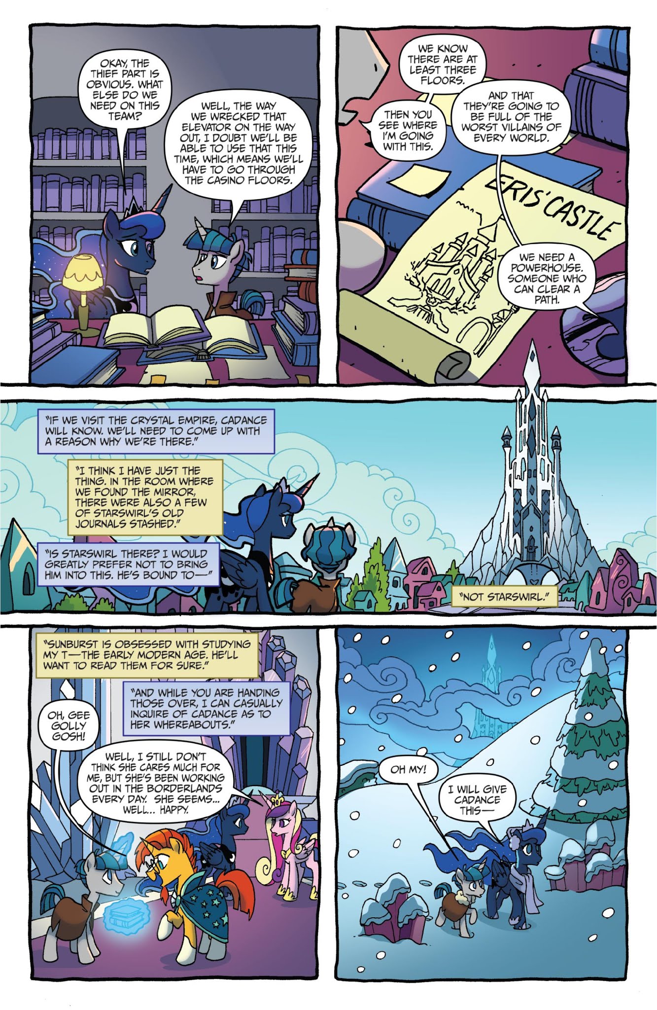 Read online My Little Pony: Nightmare Knights comic -  Issue #2 - 12