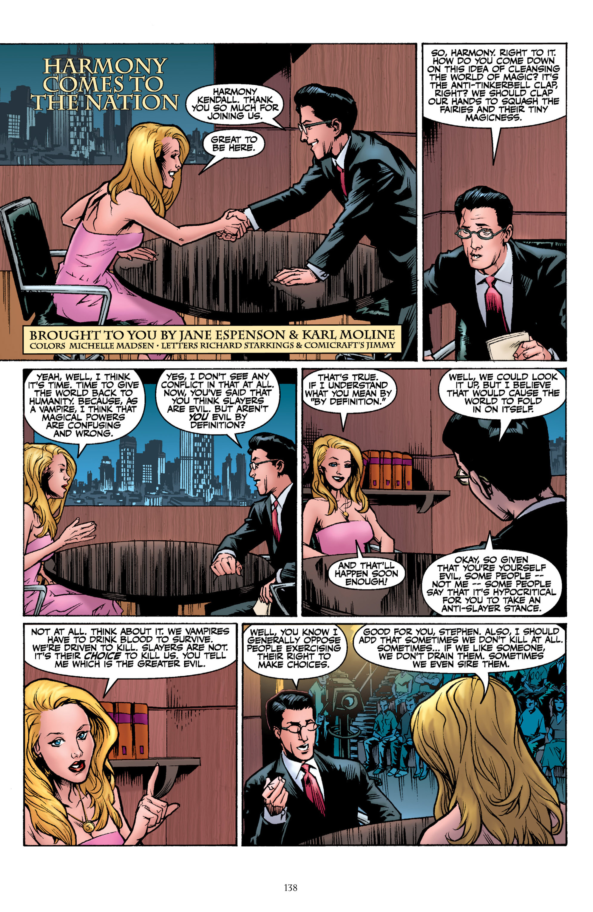 Read online Buffy the Vampire Slayer Season Eight comic -  Issue # _TPB 6 - Retreat - 133