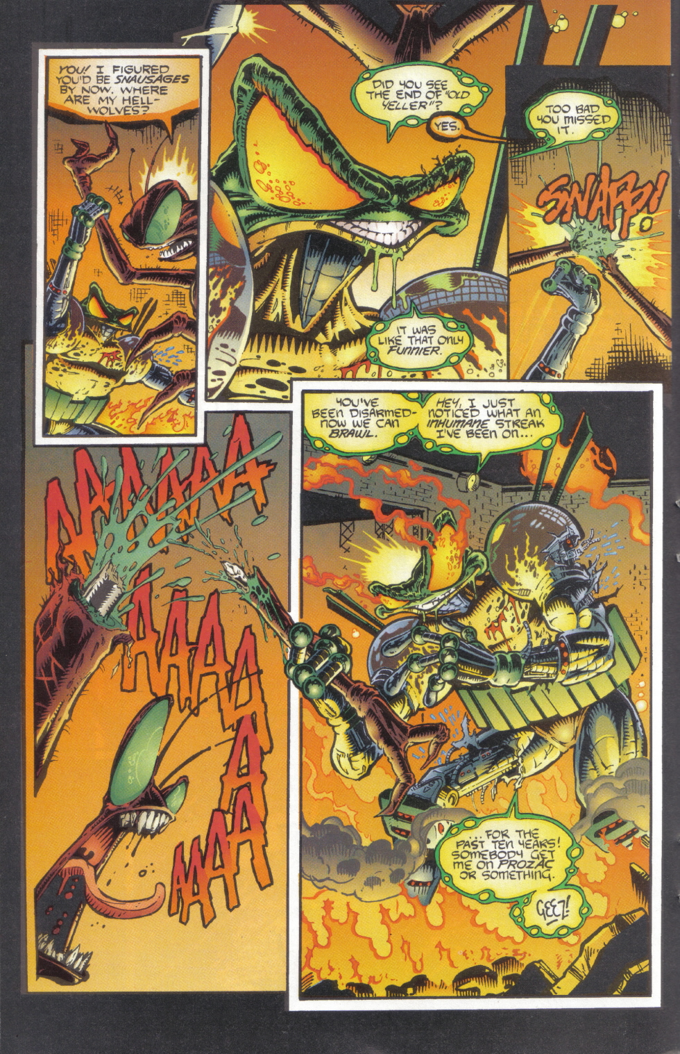 Read online Cyberfrog comic -  Issue #3 - 11