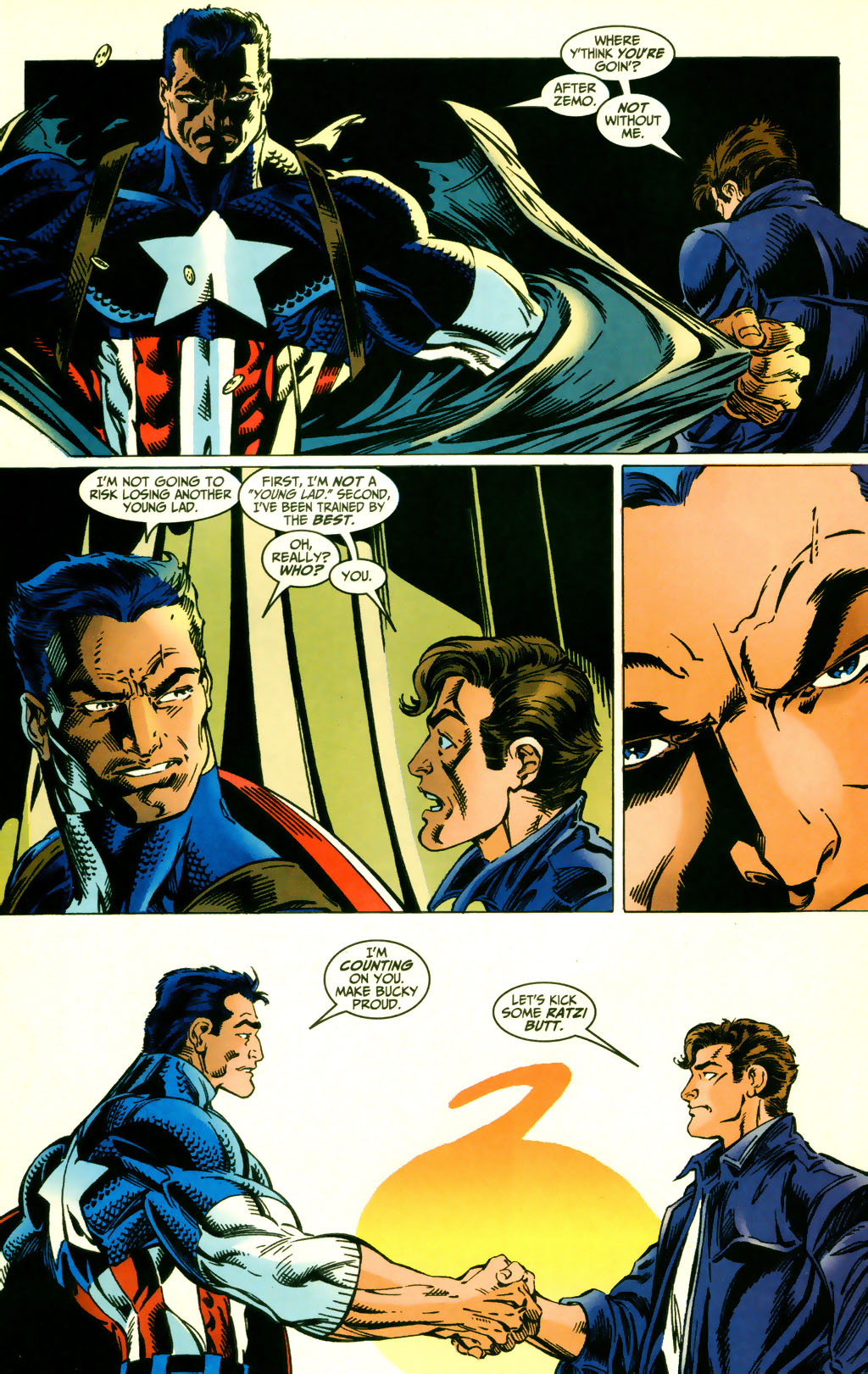 Read online Marvels Comics: Spider-Man comic -  Issue #Marvels Comics Captain America - 13