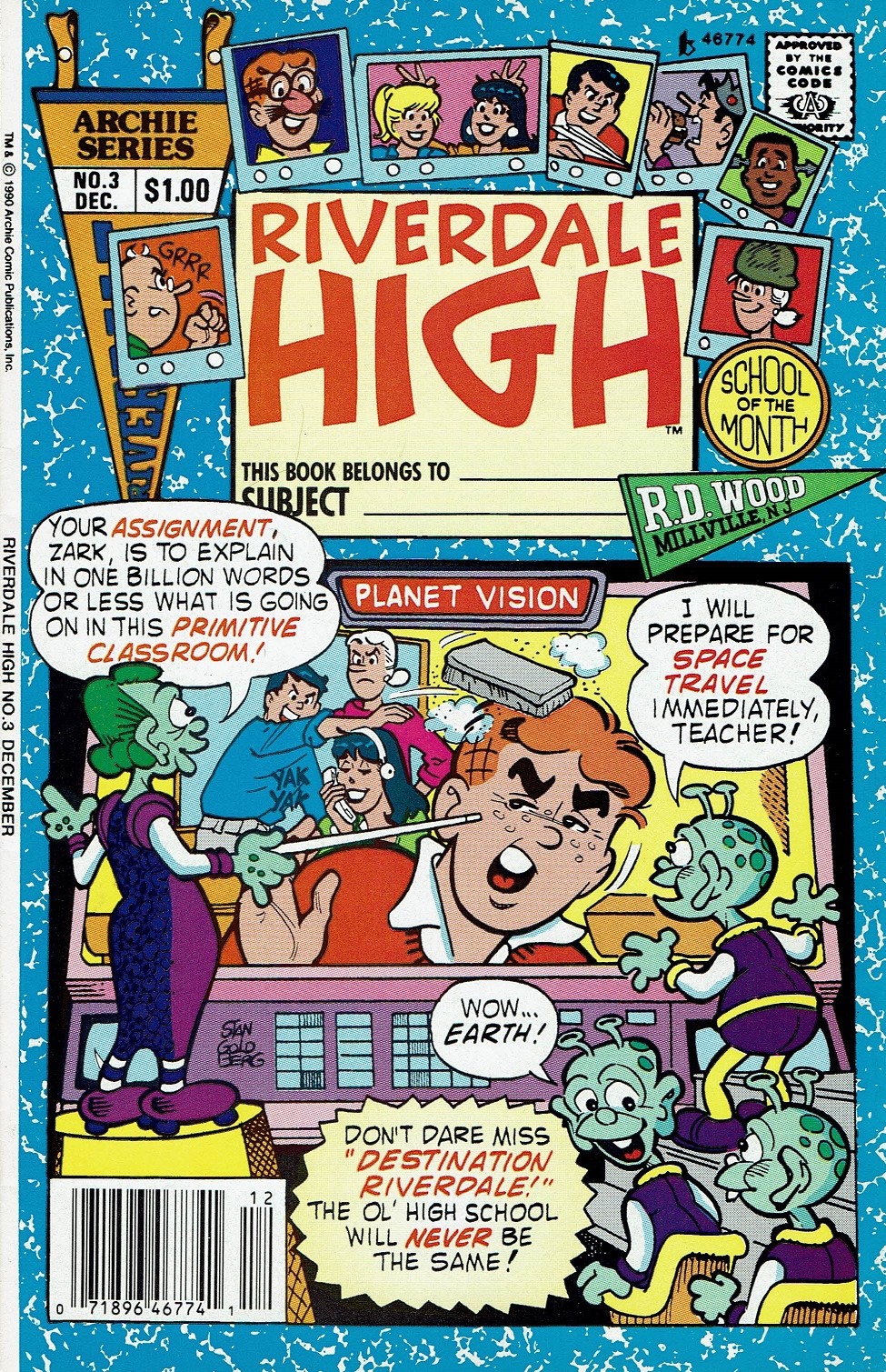 Read online Riverdale High comic -  Issue #3 - 1