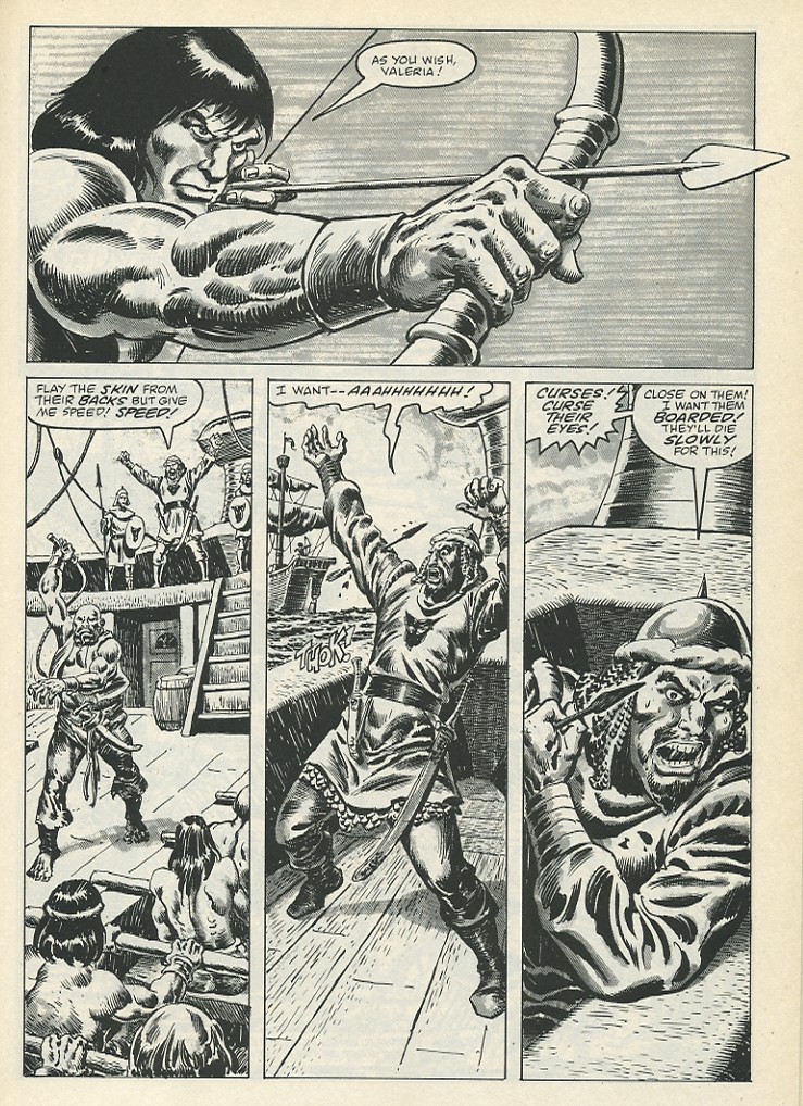 Read online The Savage Sword Of Conan comic -  Issue #139 - 21