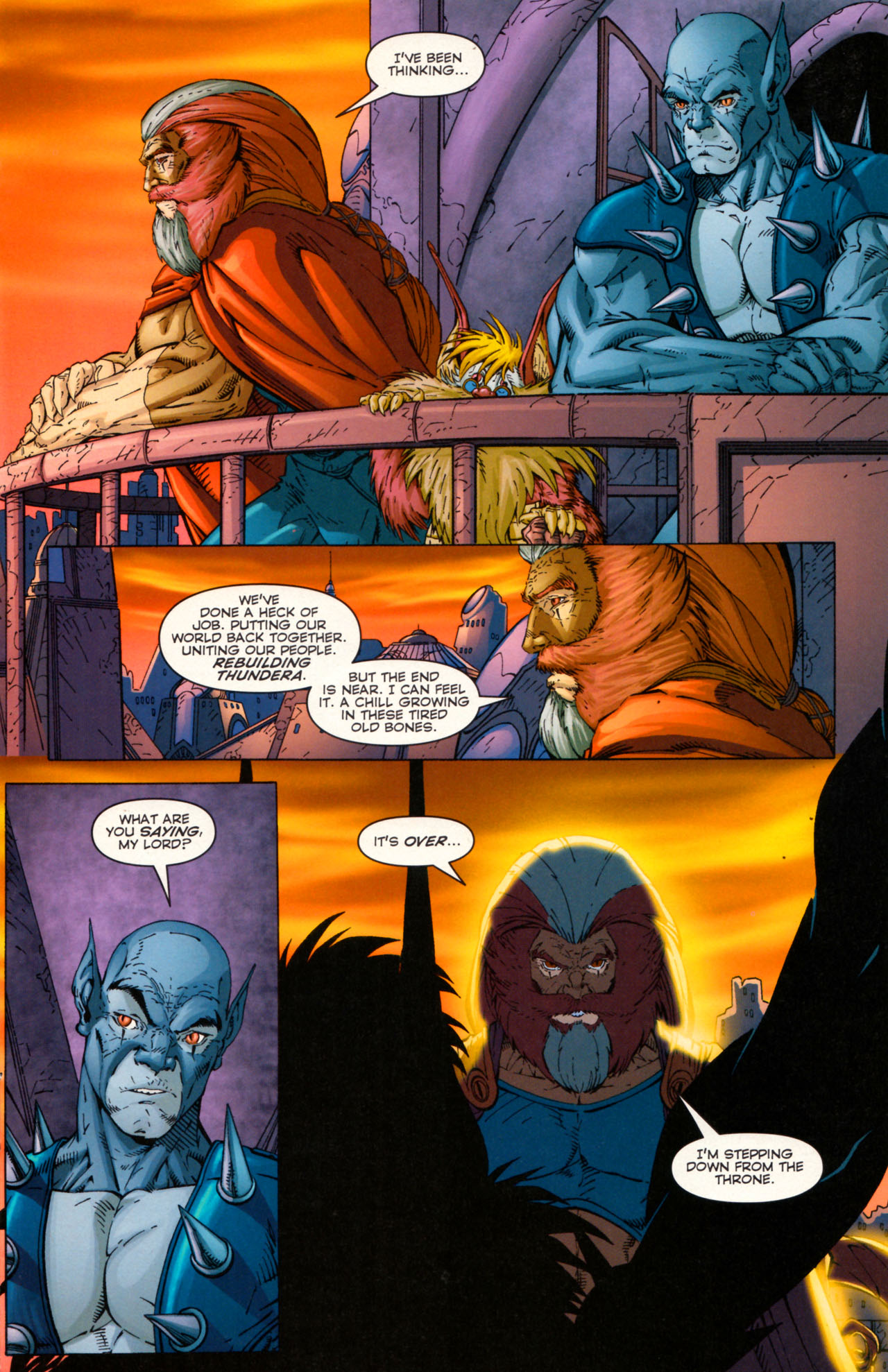 Read online ThunderCats: Dogs of War comic -  Issue #1 - 12