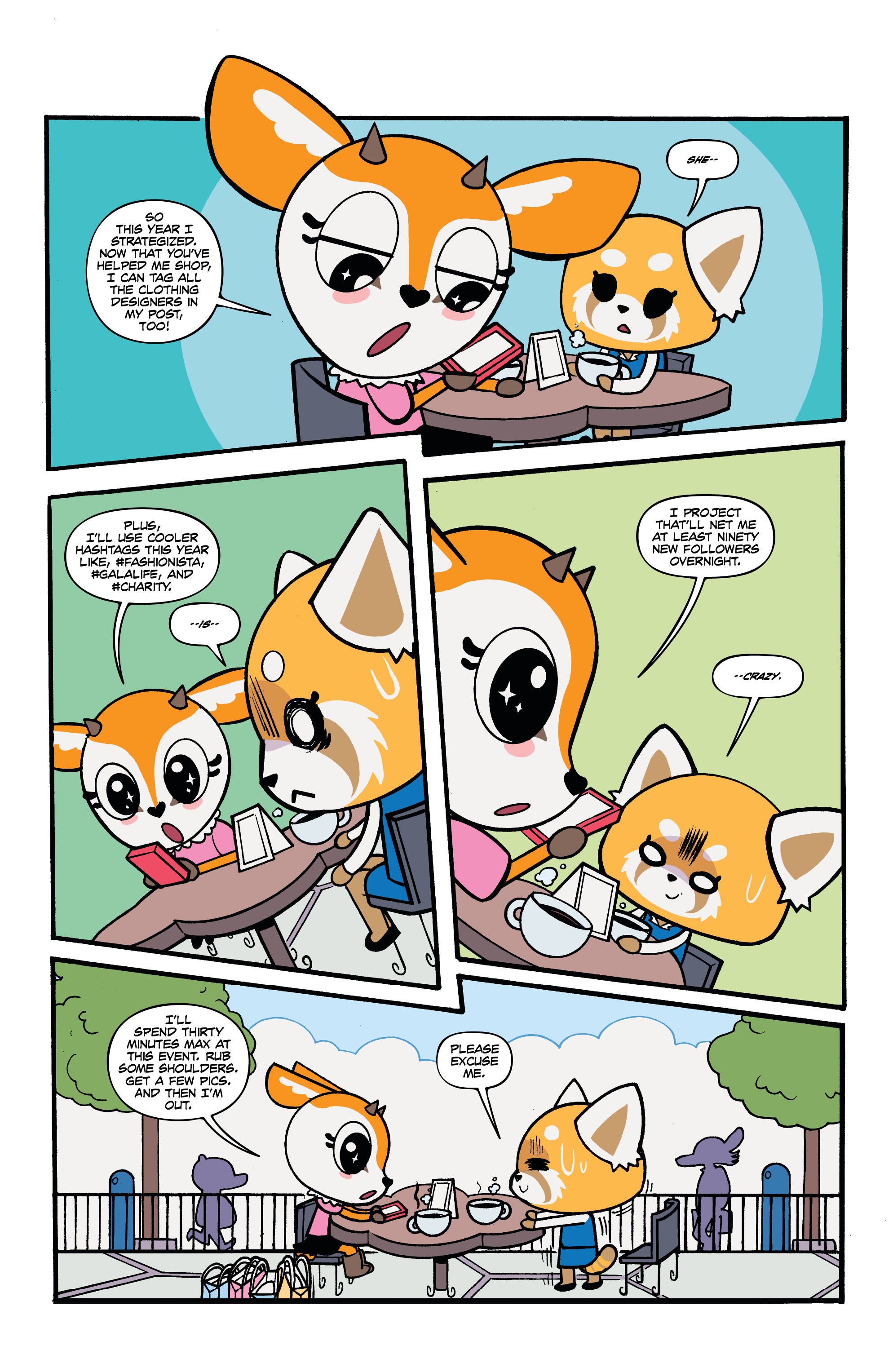 Read online Aggretsuko comic -  Issue #2 - 17