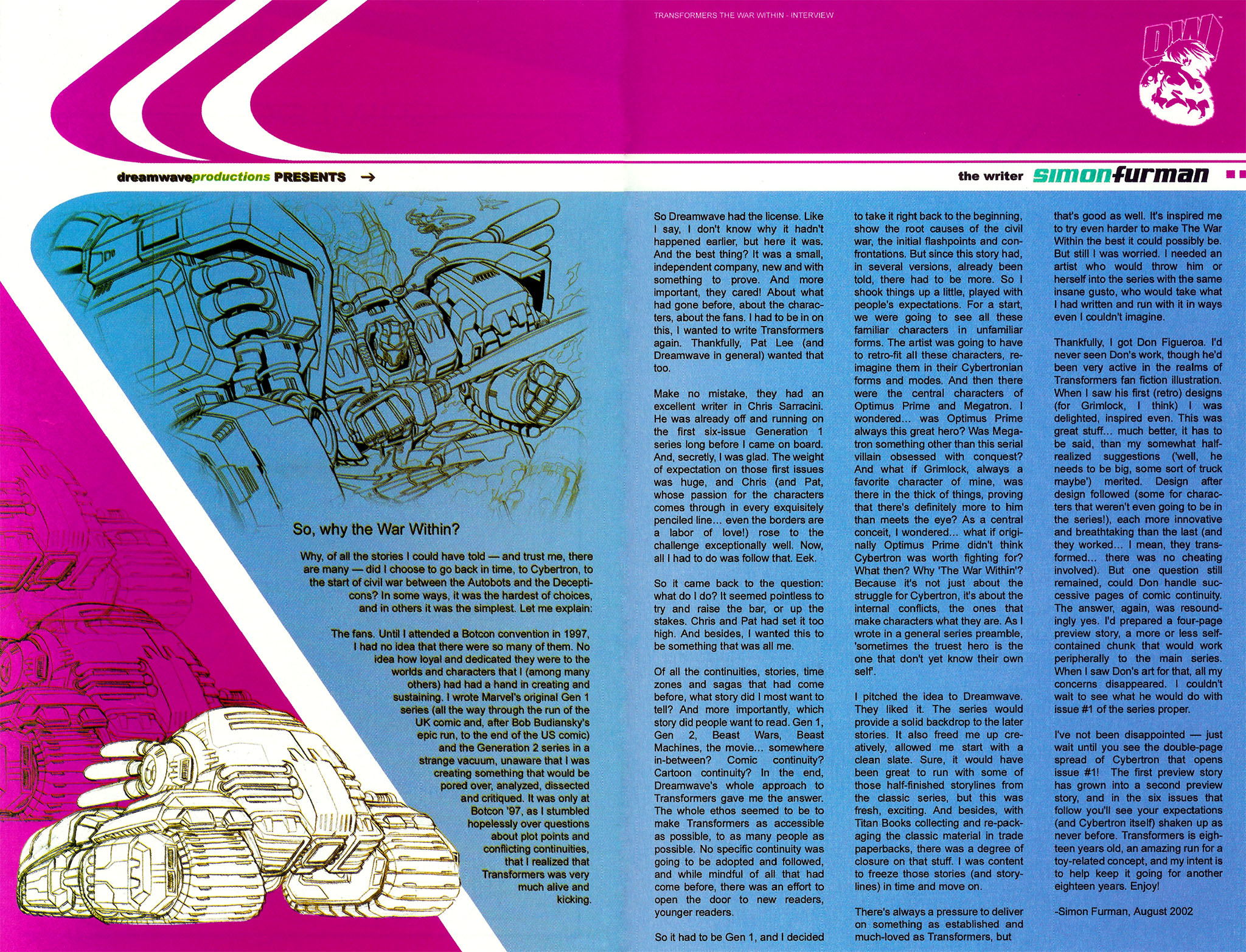 Read online Transformers: The War Within comic -  Issue # _Preview - 16