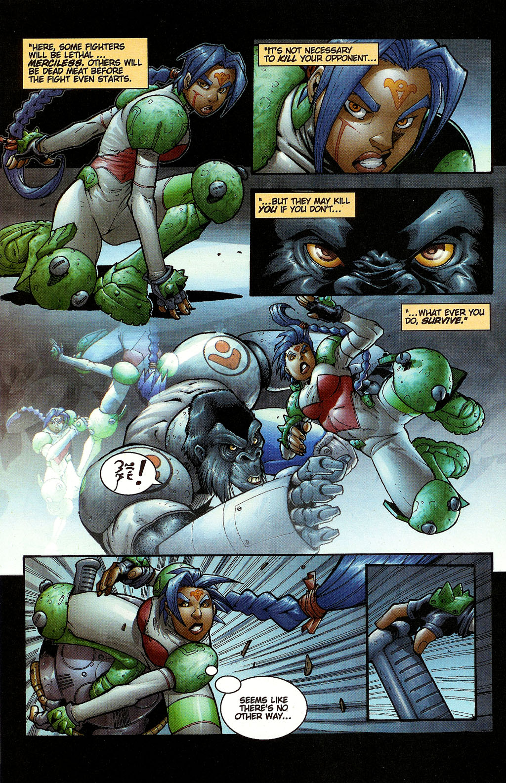 Read online Battle Gods: Warriors of the Chaak comic -  Issue #5 - 21