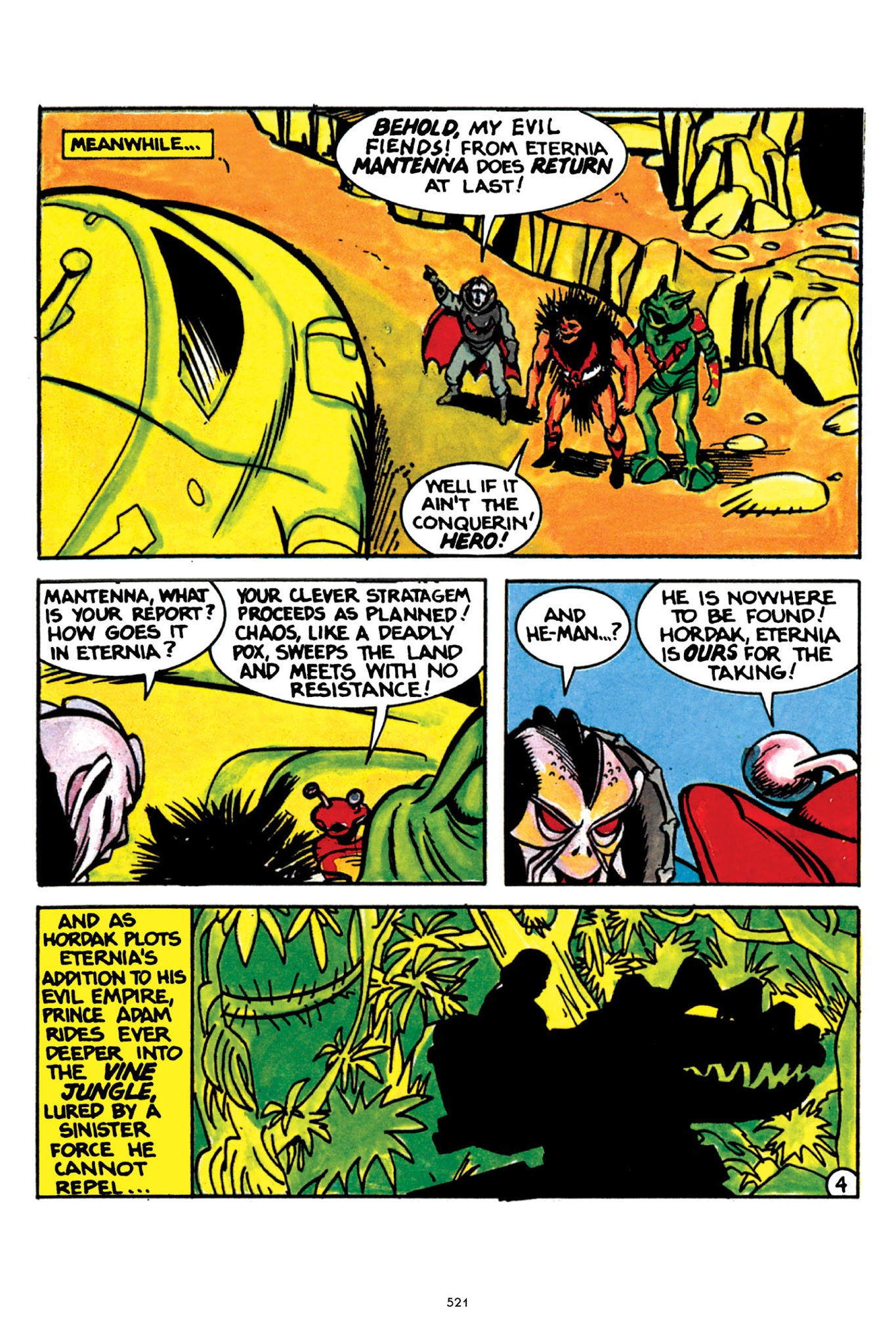 Read online He-Man and the Masters of the Universe Minicomic Collection comic -  Issue # TPB 1 - 506