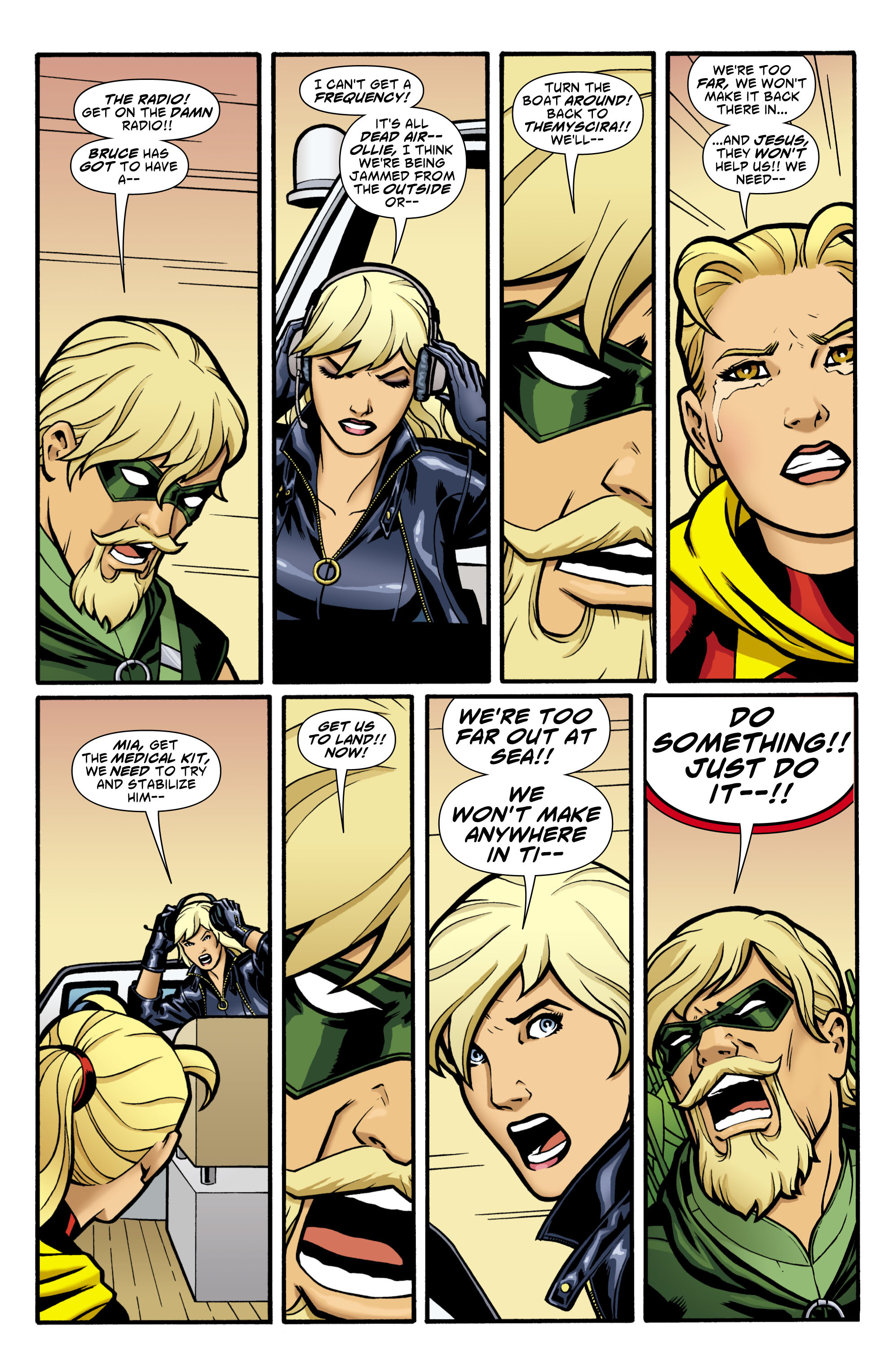 Read online Green Arrow/Black Canary comic -  Issue #4 - 2