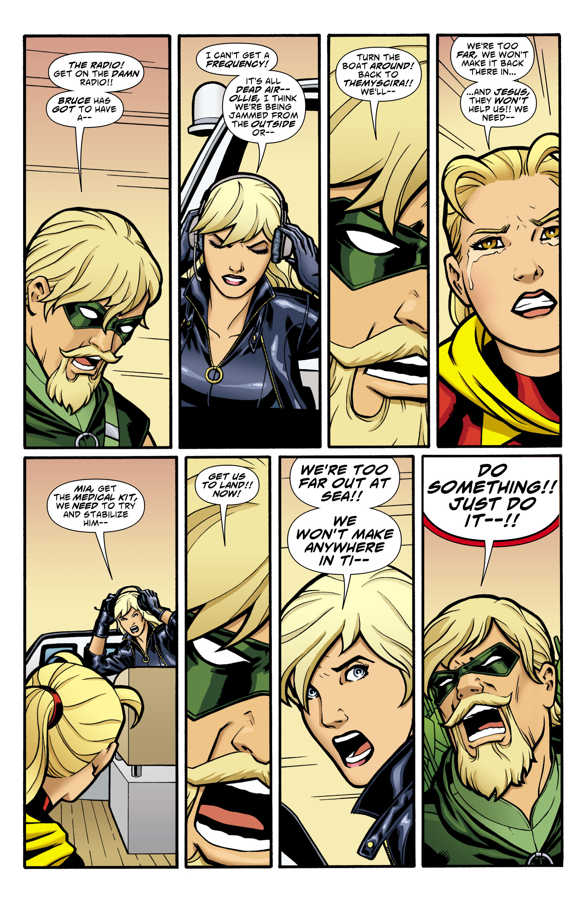 Read online Green Arrow/Black Canary comic -  Issue #4 - 2