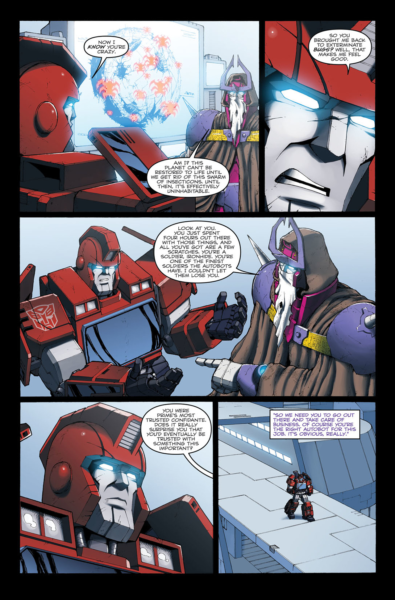 Read online The Transformers: Ironhide comic -  Issue #3 - 25