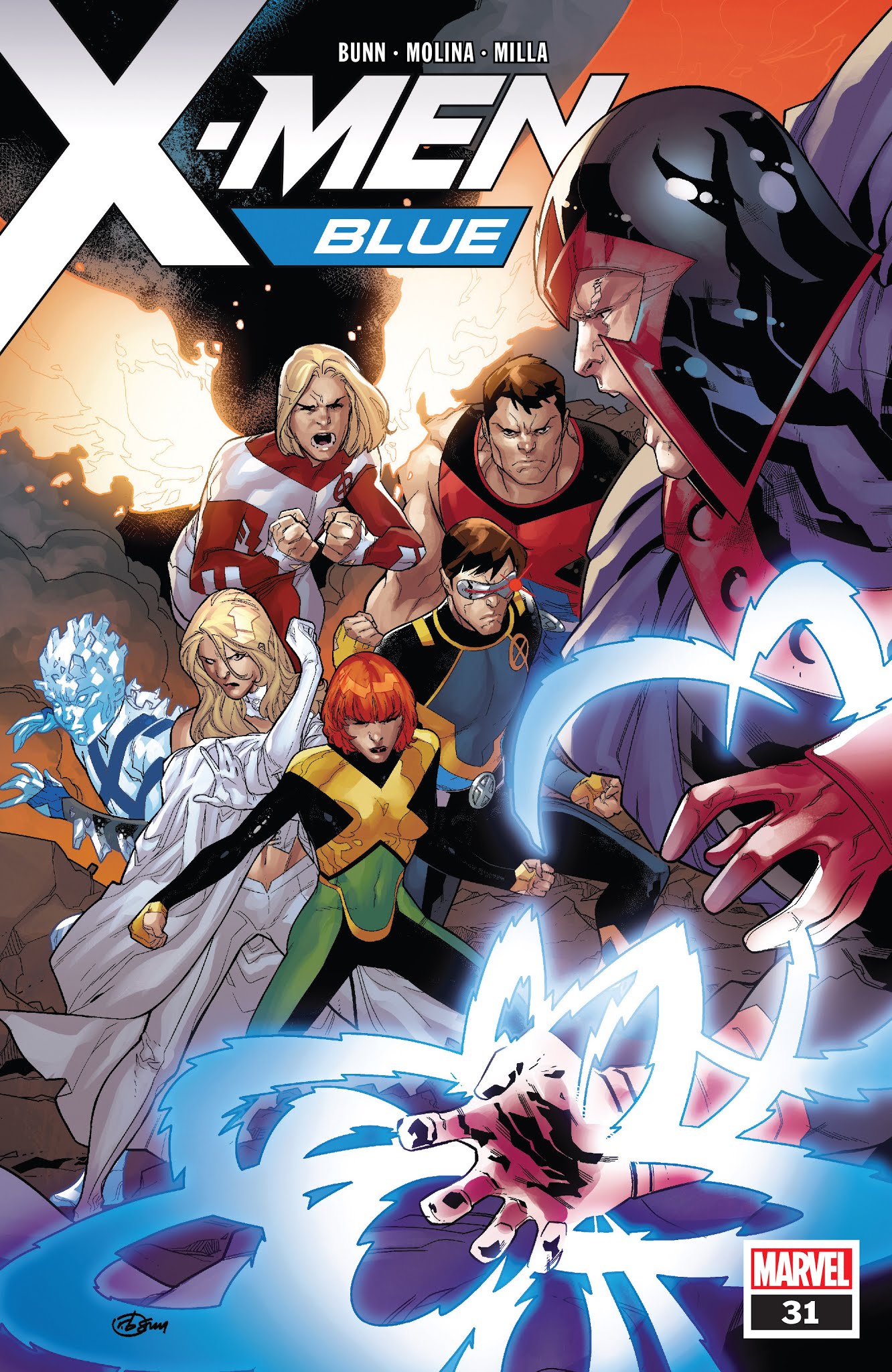 Read online X-Men: Blue comic -  Issue #31 - 1