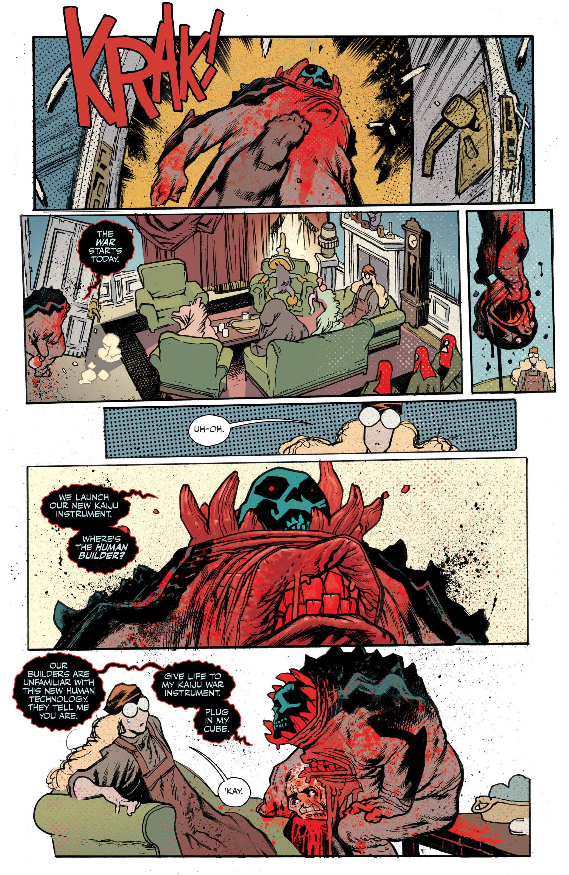 Read online Ultramega by James Harren comic -  Issue #4 - 19