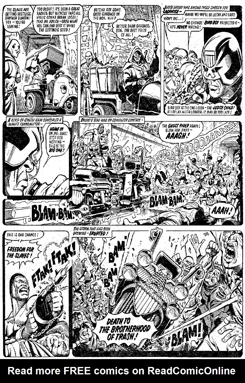 Read online Judge Dredd Epics comic -  Issue # TPB The Judge Child Quest - 19