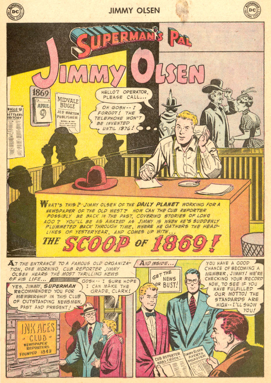 Read online Superman's Pal Jimmy Olsen comic -  Issue #7 - 13