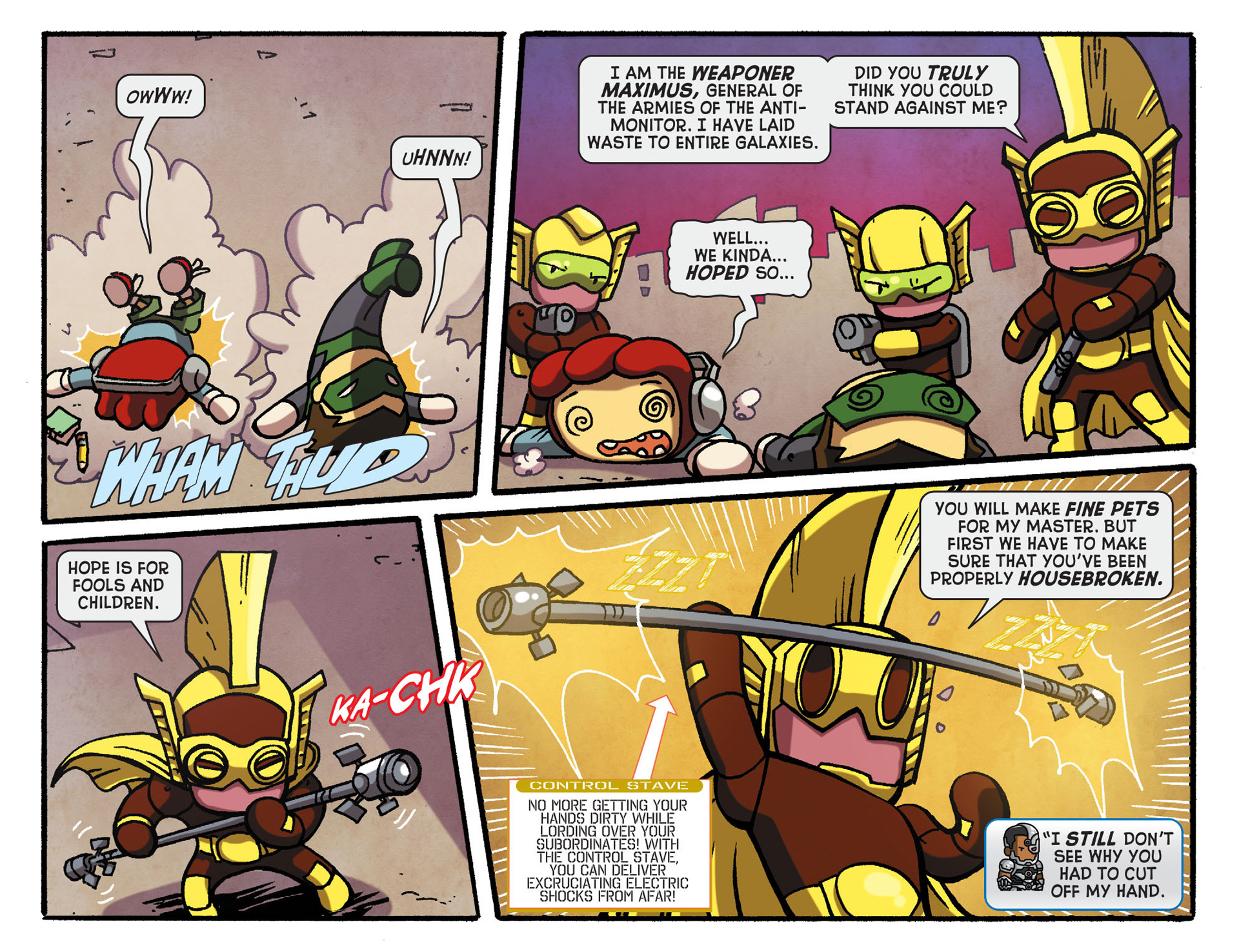 Read online Scribblenauts Unmasked: A Crisis of Imagination comic -  Issue #8 - 12