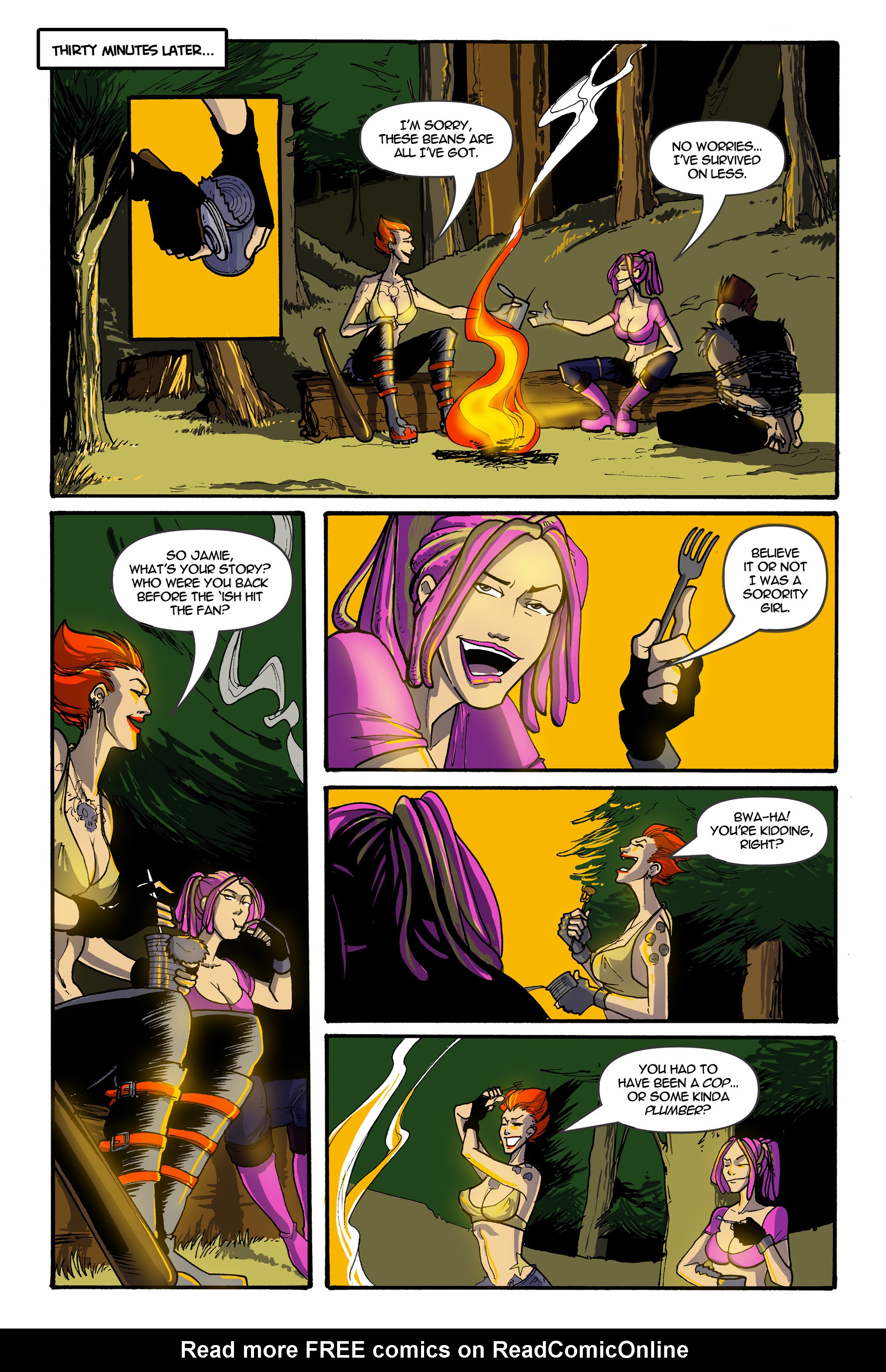 Read online Chaos Campus: Extra Credit comic -  Issue #6 - 15