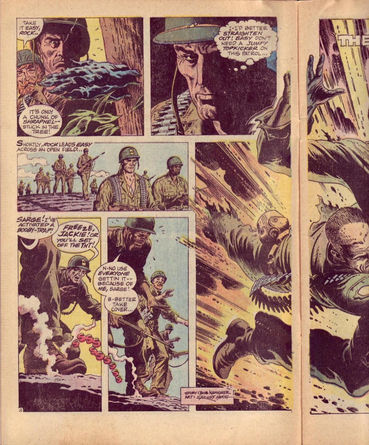 Read online Our Army at War (1952) comic -  Issue #254 - 4