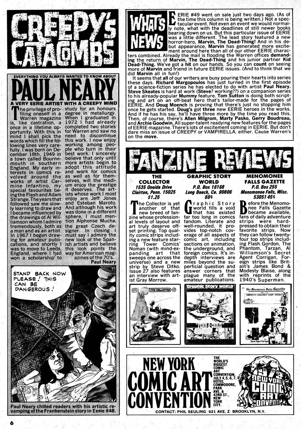 Read online Creepy (1964) comic -  Issue #56 - 6