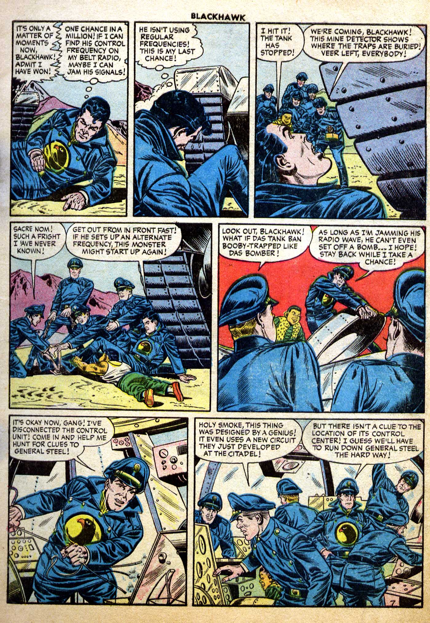 Read online Blackhawk (1957) comic -  Issue #101 - 10