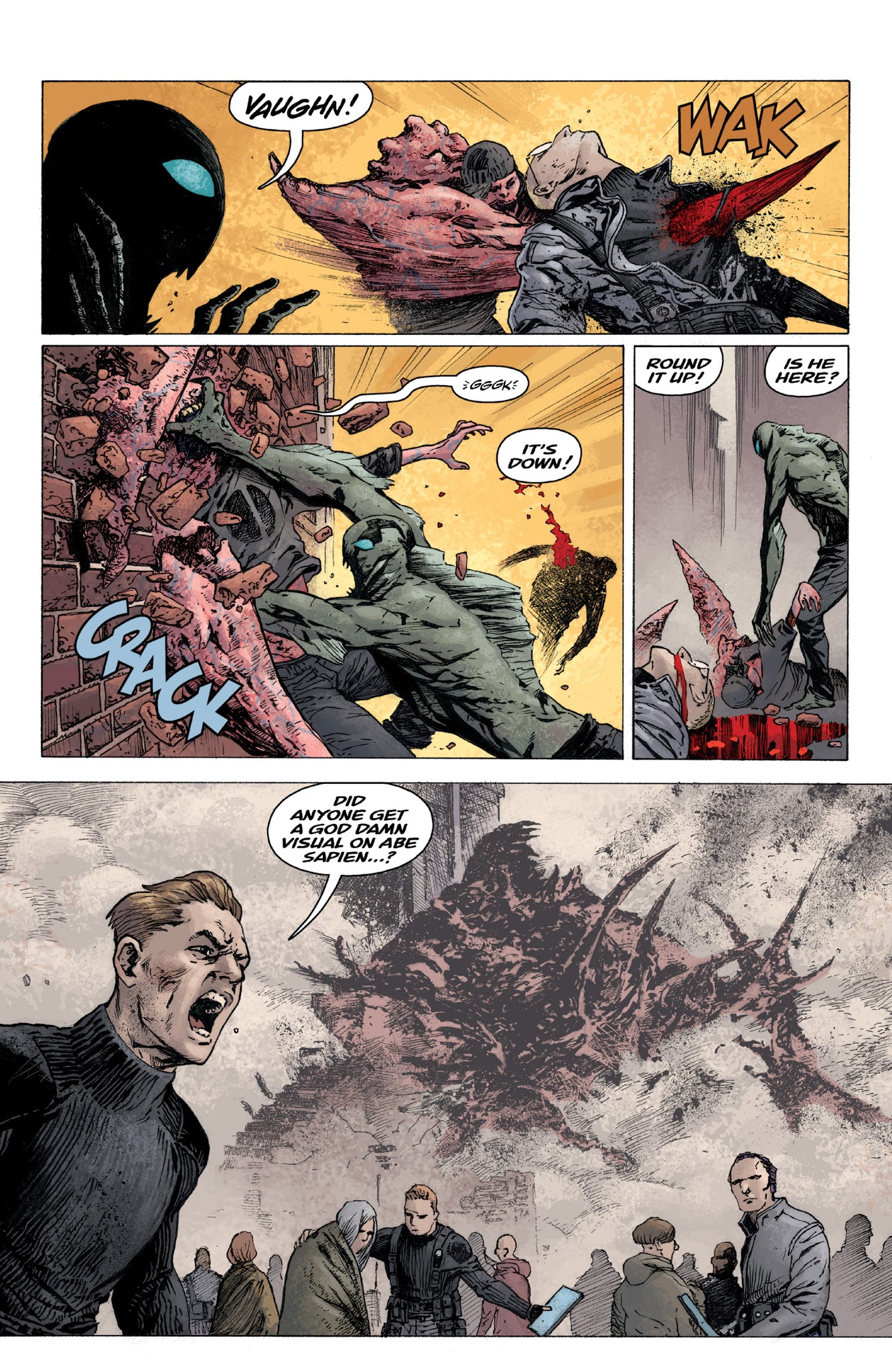 Read online Abe Sapien: Dark and Terrible and The New Race of Man comic -  Issue # TPB - 72