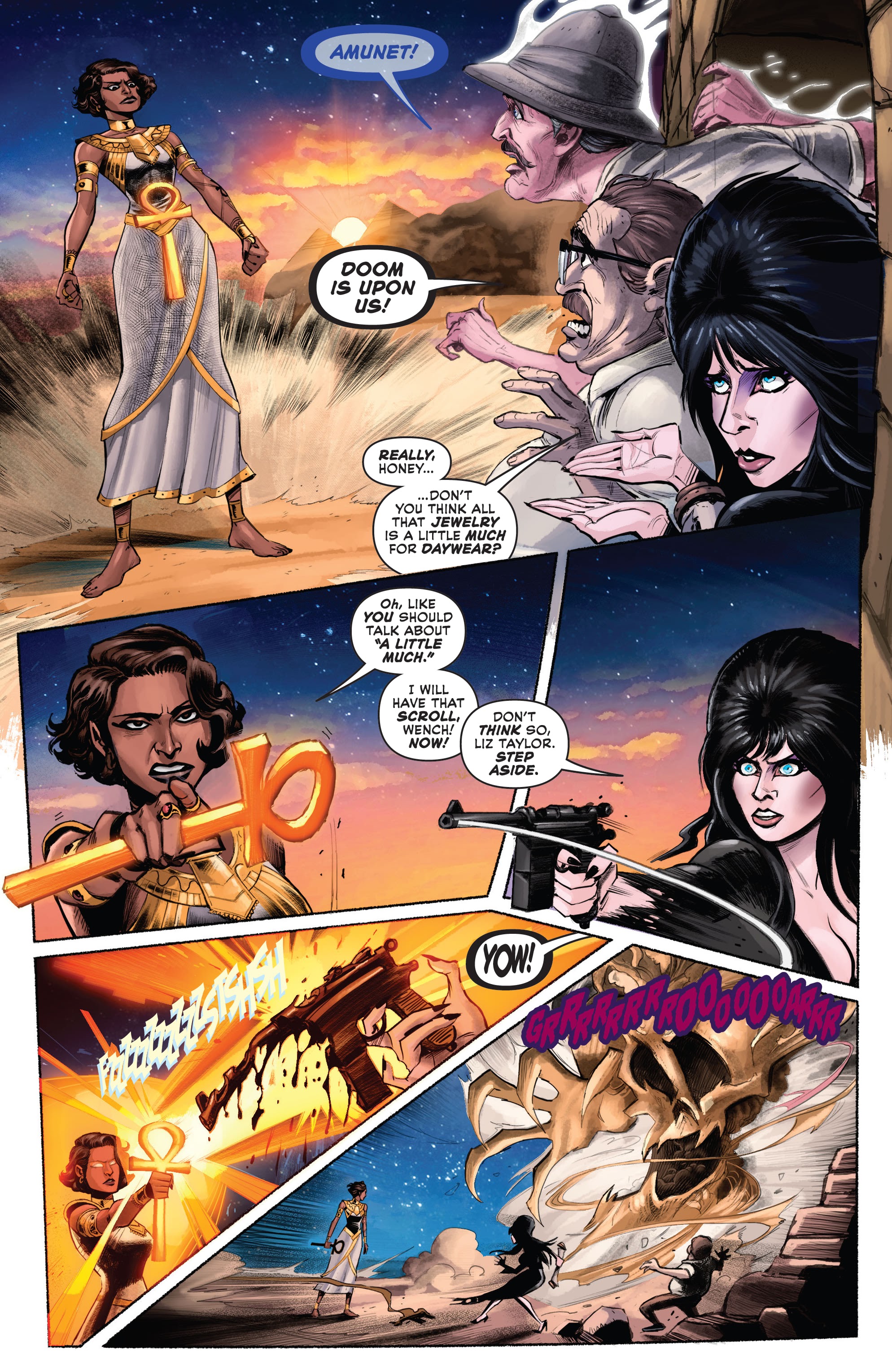 Read online Elvira Meets Vincent Price comic -  Issue #3 - 23