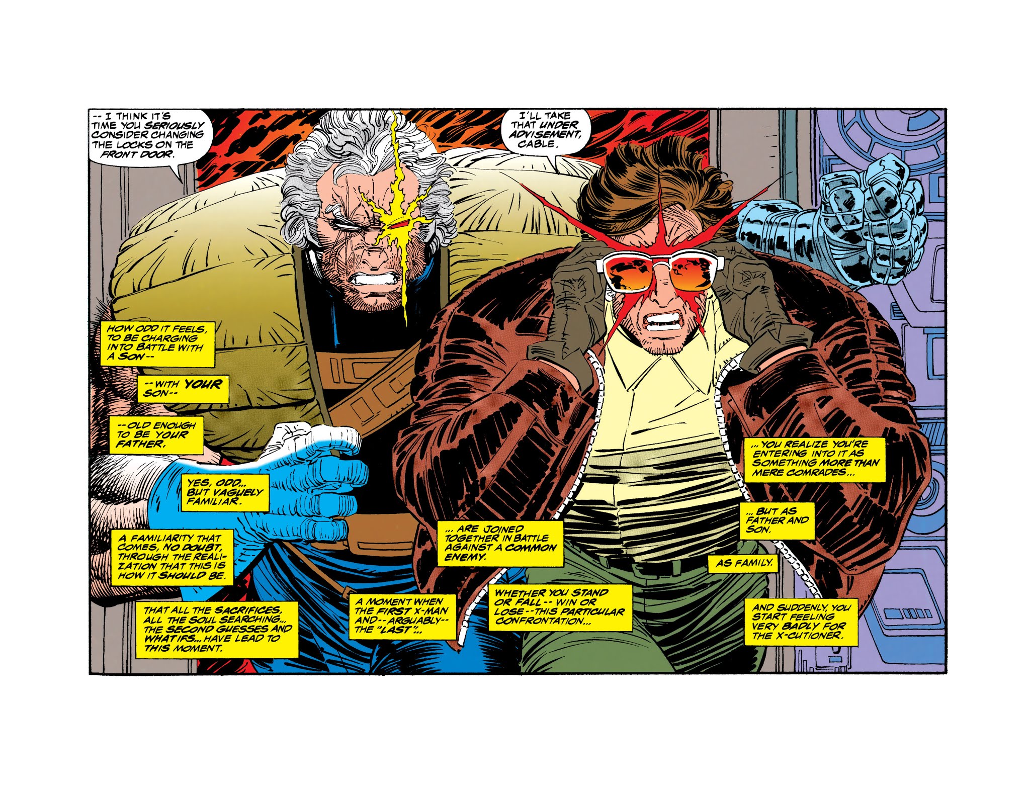 Read online X-Men: The Wedding of Cyclops and Phoenix comic -  Issue # TPB Part 4 - 8