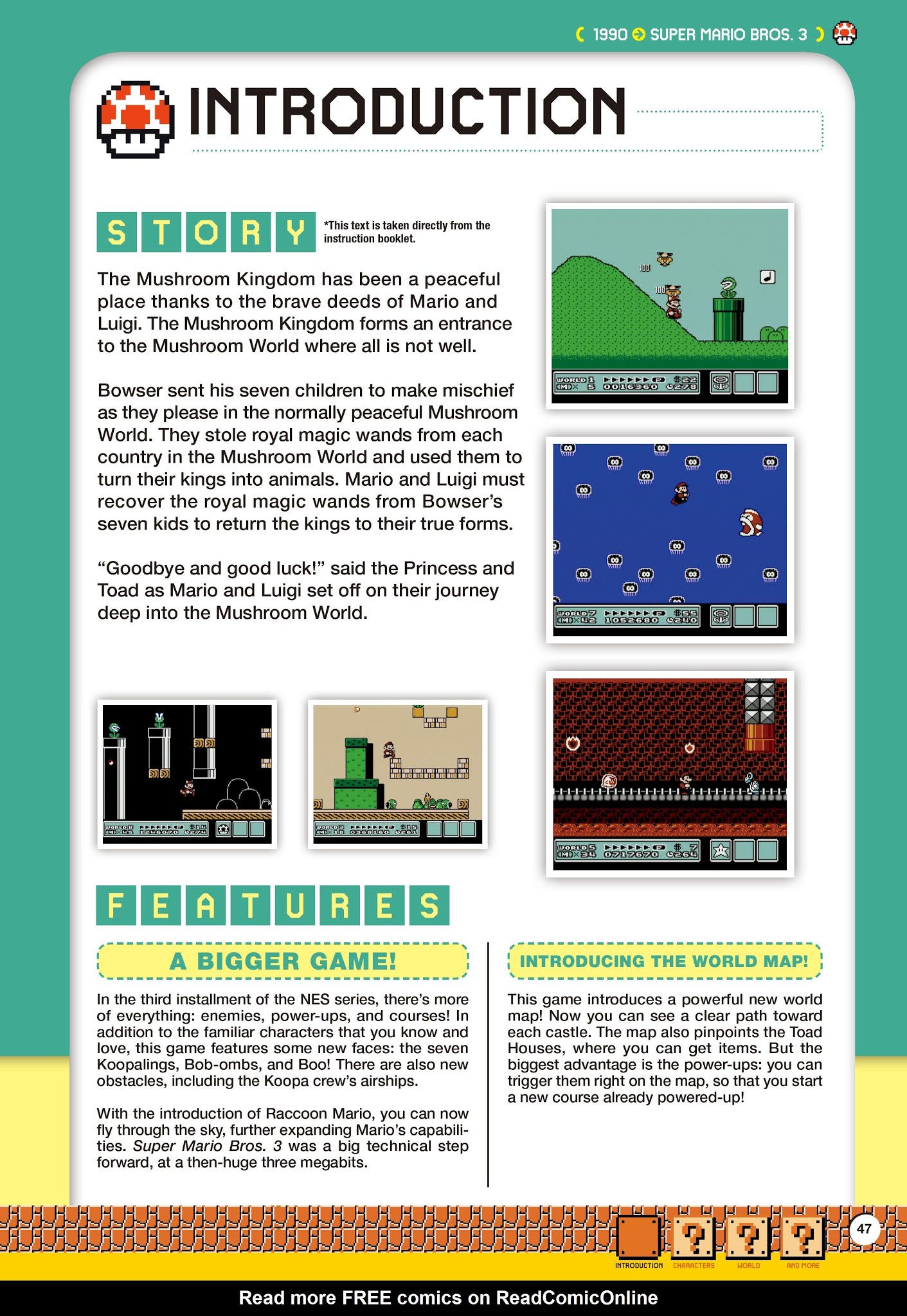 Read online Super Mario Bros. Encyclopedia: The Official Guide to the First 30 Years comic -  Issue # TPB (Part 1) - 48