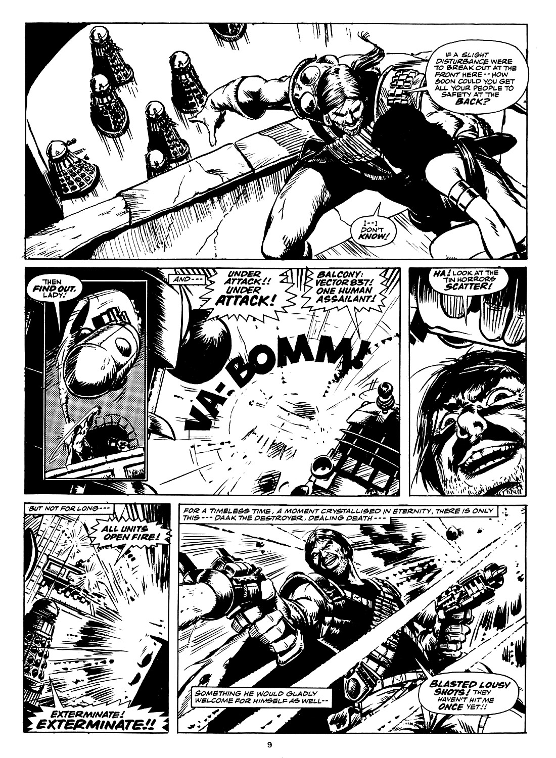 Read online Marvel Graphic Novel comic -  Issue #4 Abslom Daak, Dalek Killer - 9