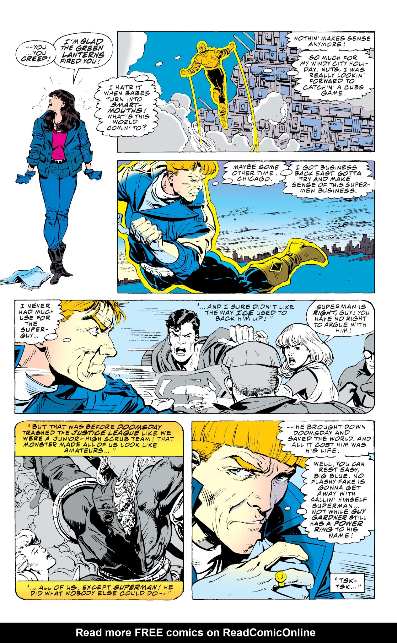 Read online Superman: Reign of the Supermen comic -  Issue # TPB - 172