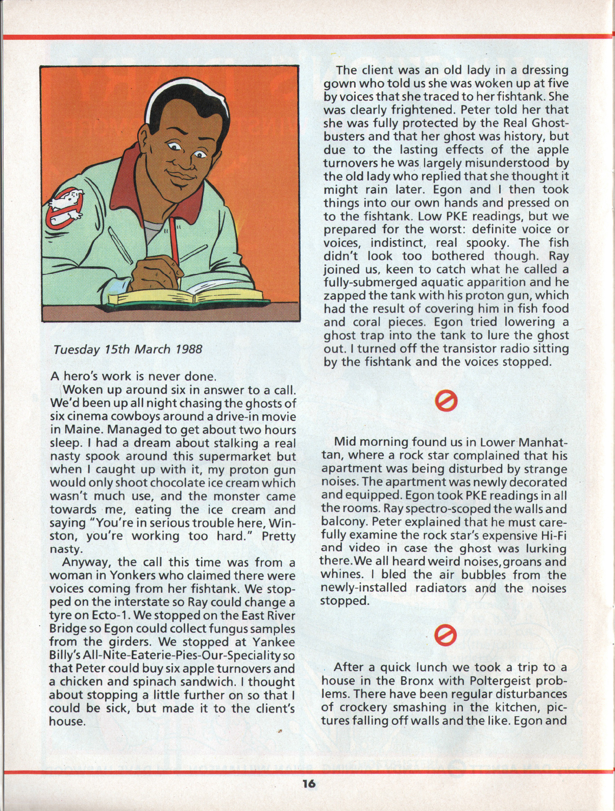 Read online The Real Ghostbusters comic -  Issue #1 - 16
