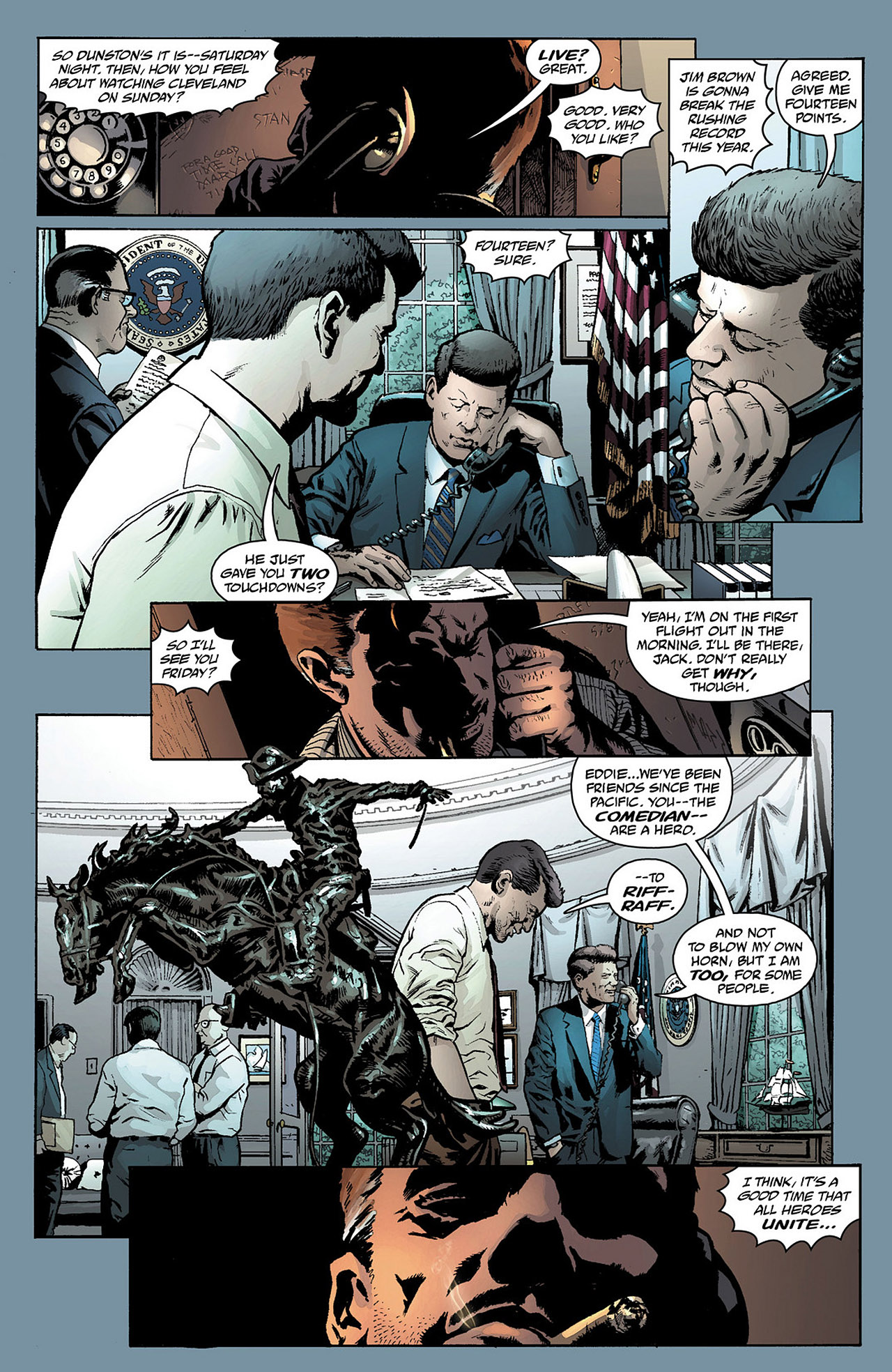 Read online Before Watchmen: Comedian comic -  Issue #1 - 15
