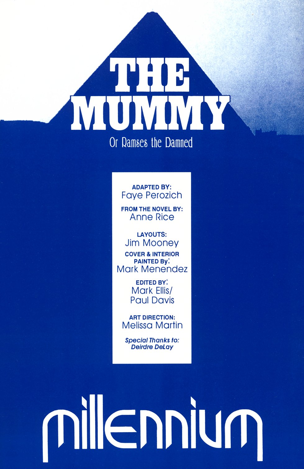Read online Anne Rice's The Mummy or Ramses the Damned comic -  Issue #6 - 2