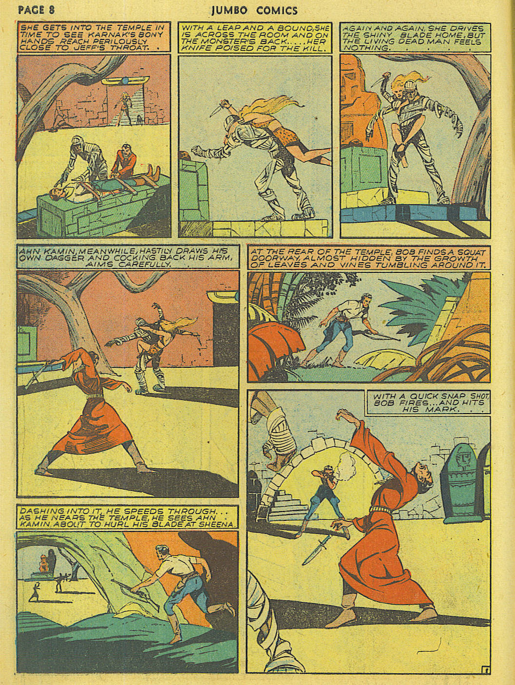 Read online Jumbo Comics comic -  Issue #25 - 10